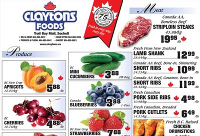 Claytons Heritage Market Flyer July 3 to 9