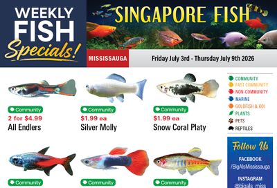 Big Al's (Mississauga) Weekly Specials July 3 to 9