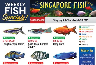 Big Al's (Scarborough) Weekly Specials July 3 to 9