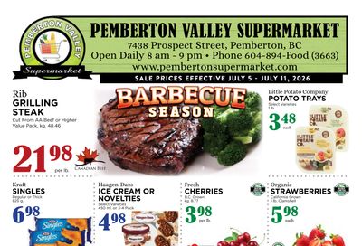 Pemberton Valley Supermarket Flyer July 5 to 11