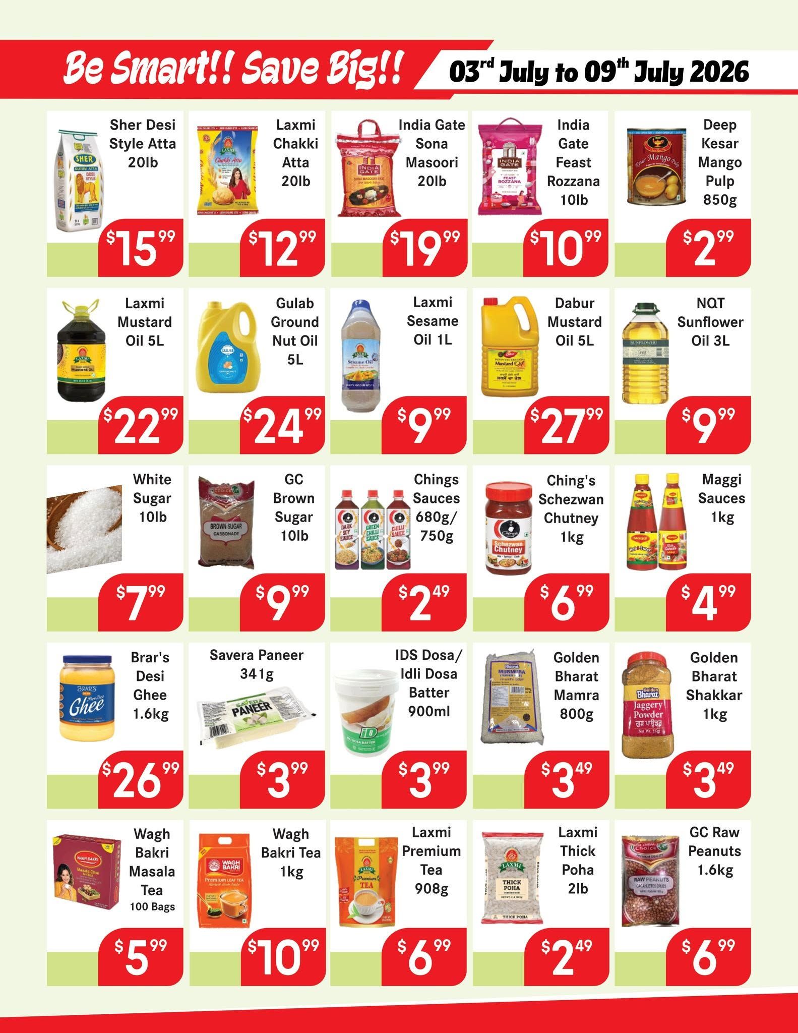 FoodAsia Flyer July 3 to 9