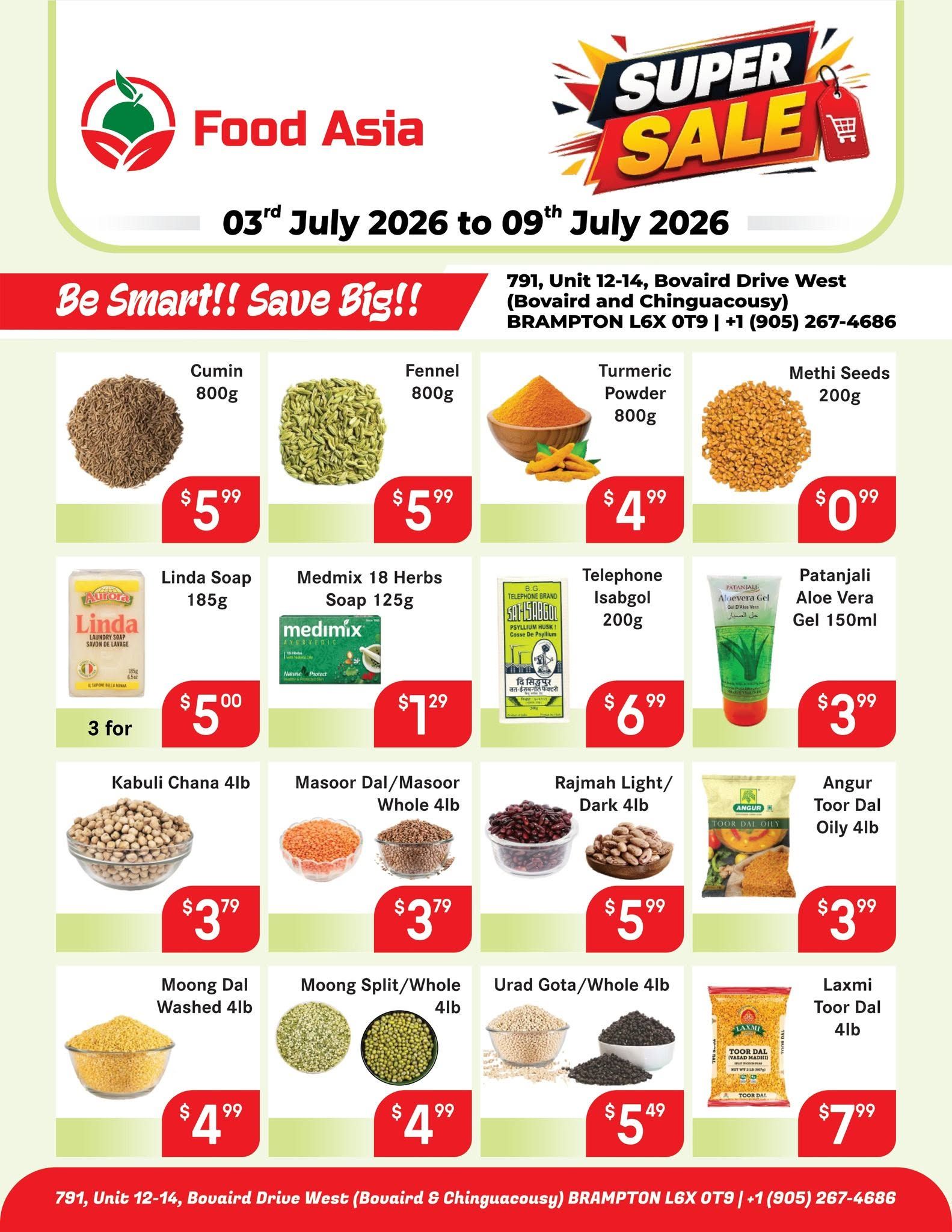 FoodAsia Flyer July 3 to 9