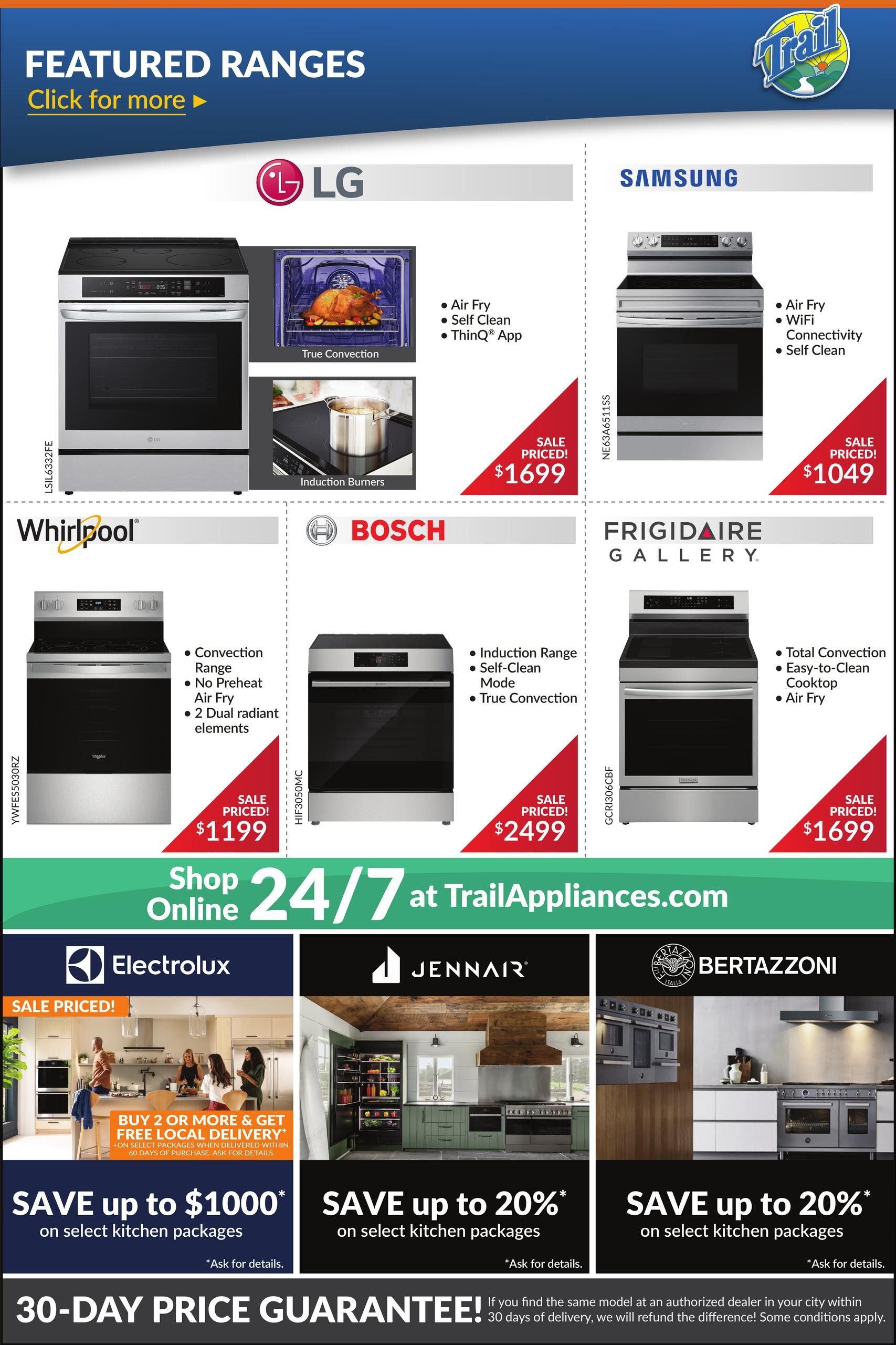Trail Appliances (AB & SK) Flyer July 2 to 8