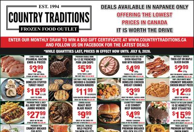 Country Traditions Flyer July 2 to 9