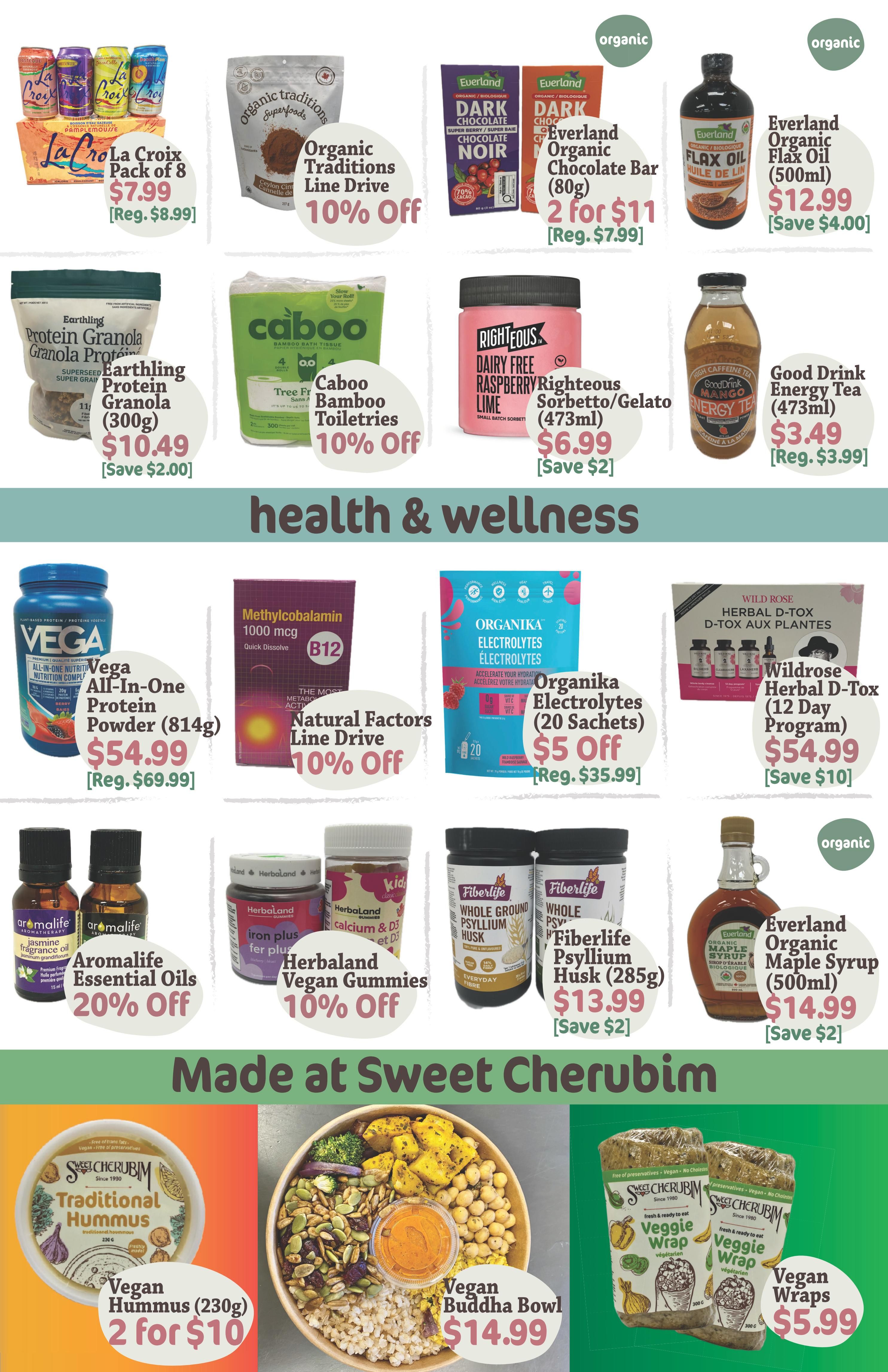 Sweet Cherubim Flyer July 1 to August 5