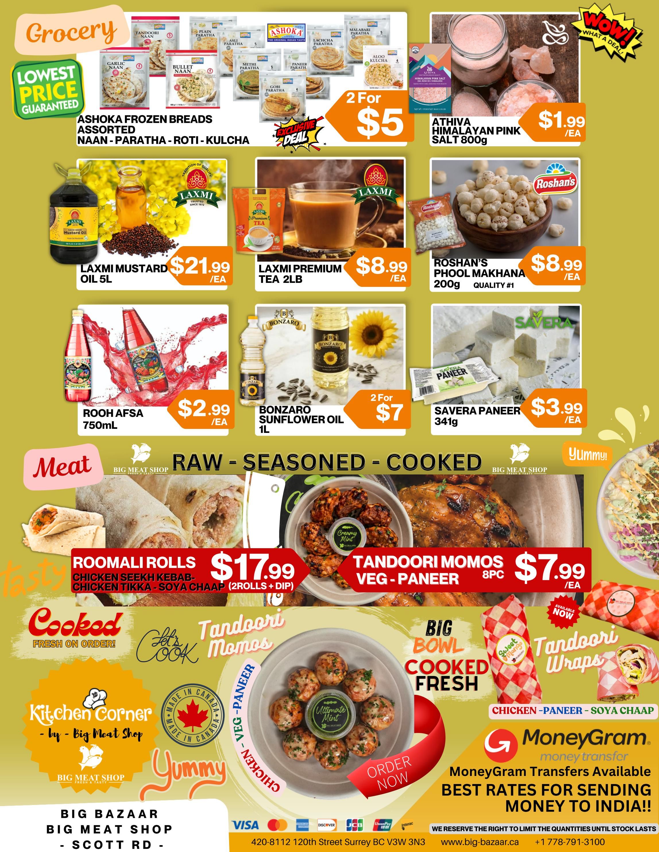 Big Bazaar Canada Flyer July 3 to 8