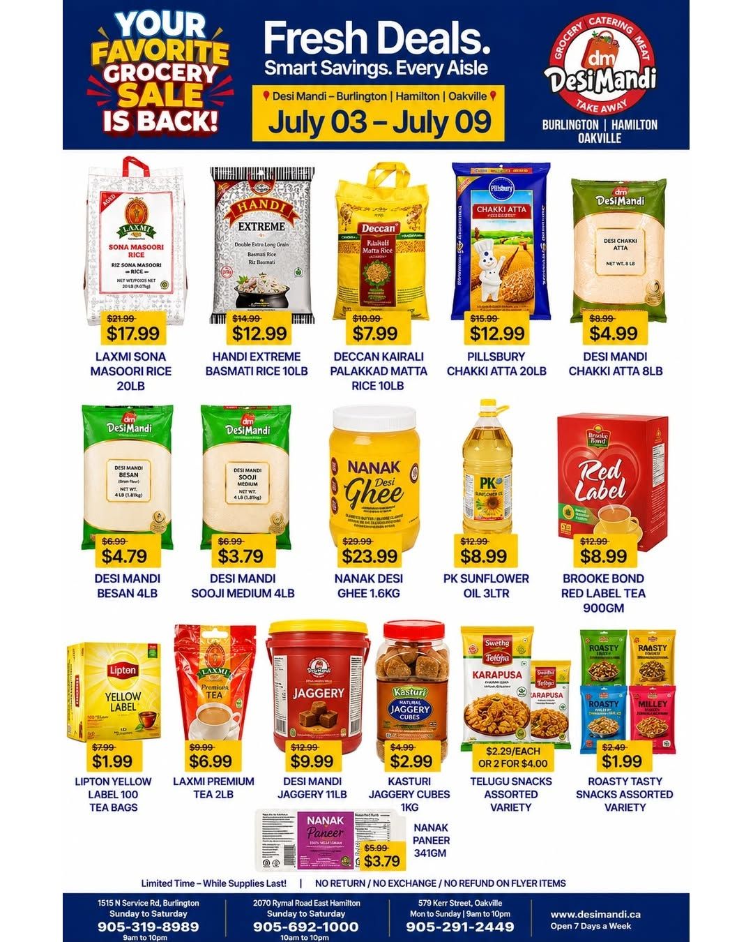 DesiMandi Flyer July 3 to 9