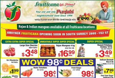 Fruiticana (Greater Vancouver) Flyer July 3 to 8