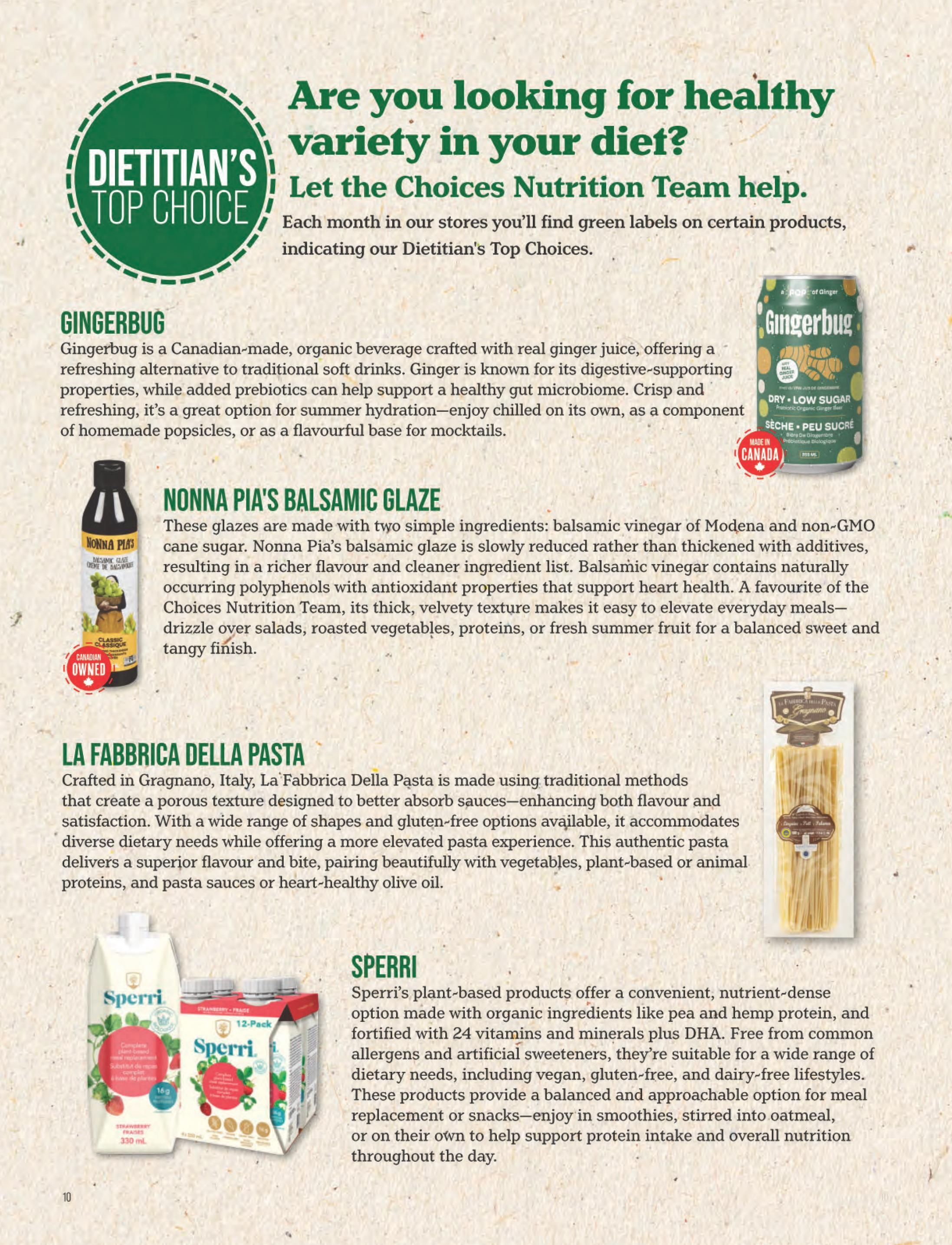 Choices Market Monthly Flyer July 1 to 31