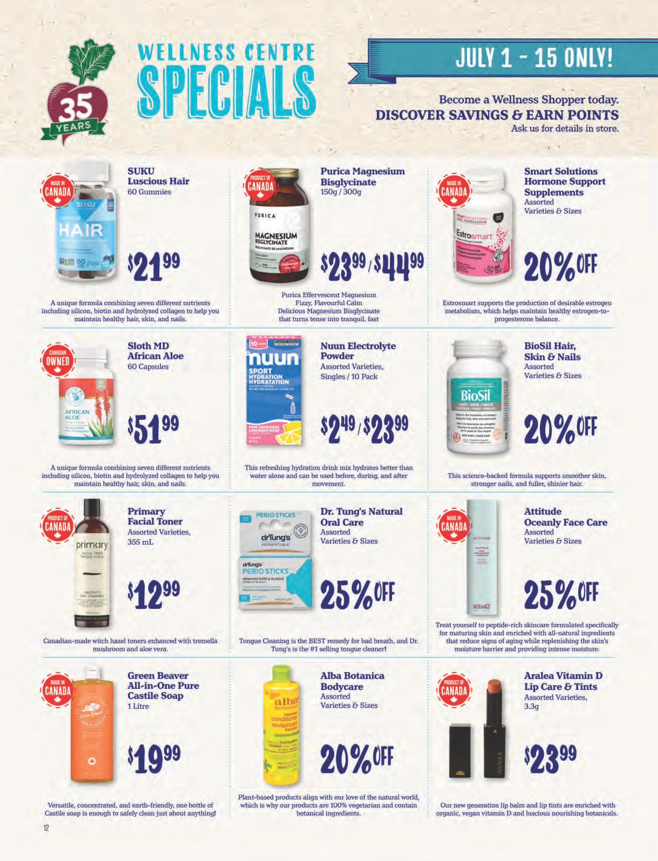 Choices Market Monthly Flyer July 1 to 31