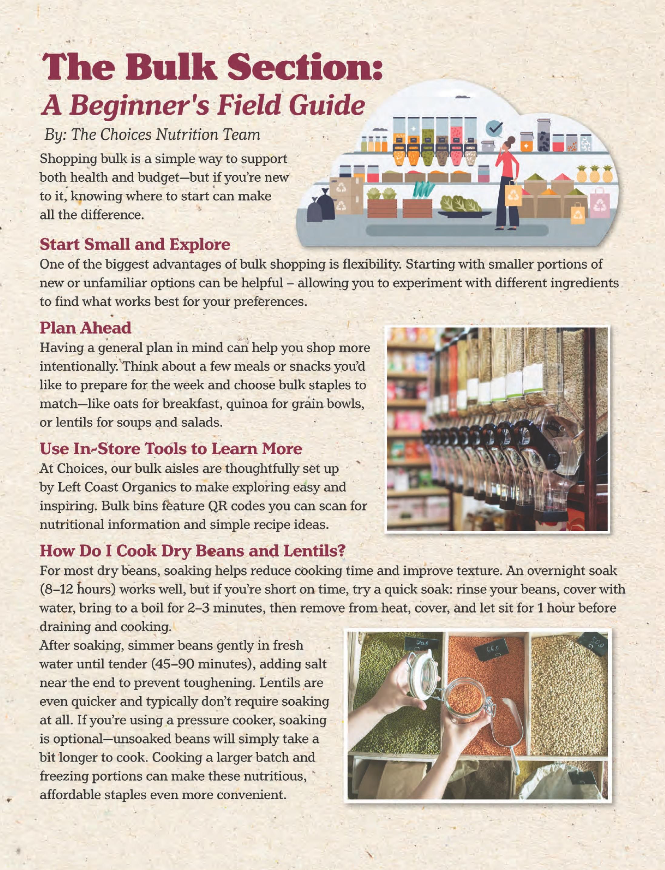 Choices Market Monthly Flyer July 1 to 31