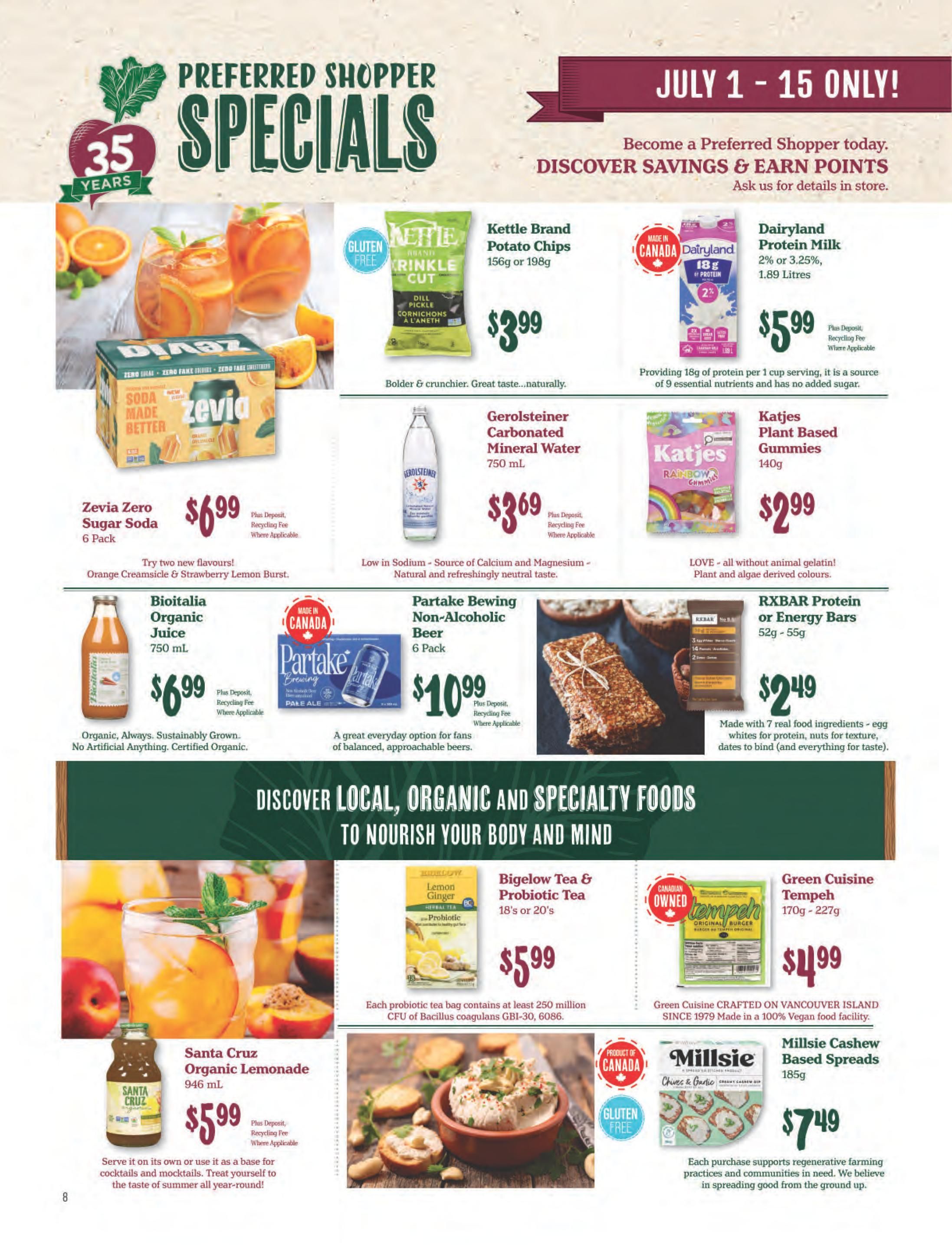 Choices Market Monthly Flyer July 1 to 31