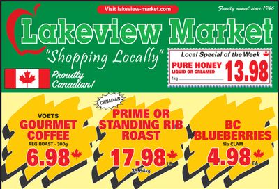 Lakeview Market Flyer July 4 to 10