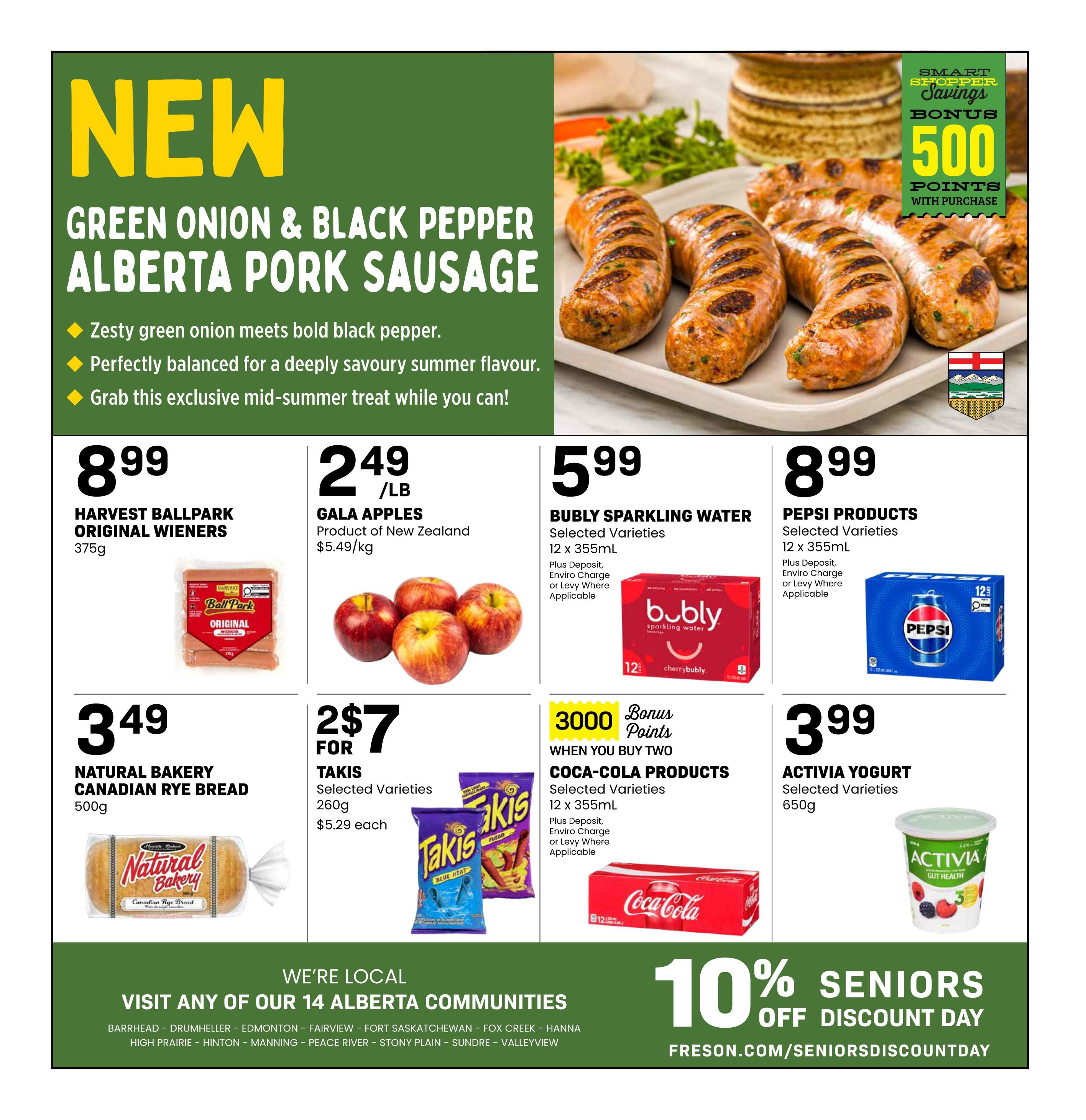 Freson Bros. Flyer July 10 to 16