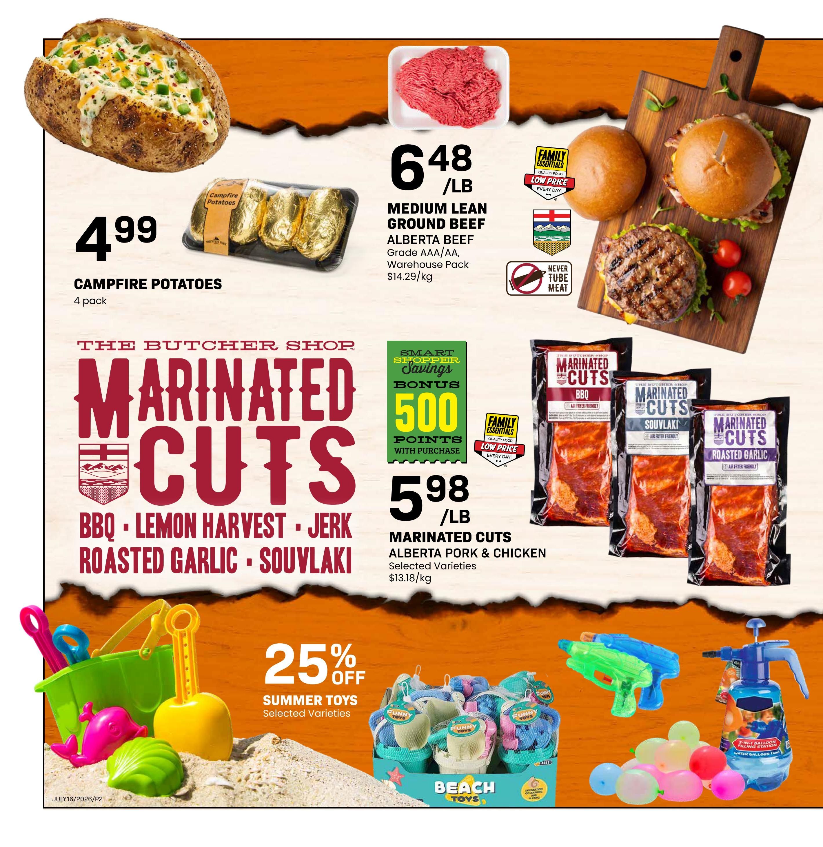 Freson Bros. Flyer July 10 to 16