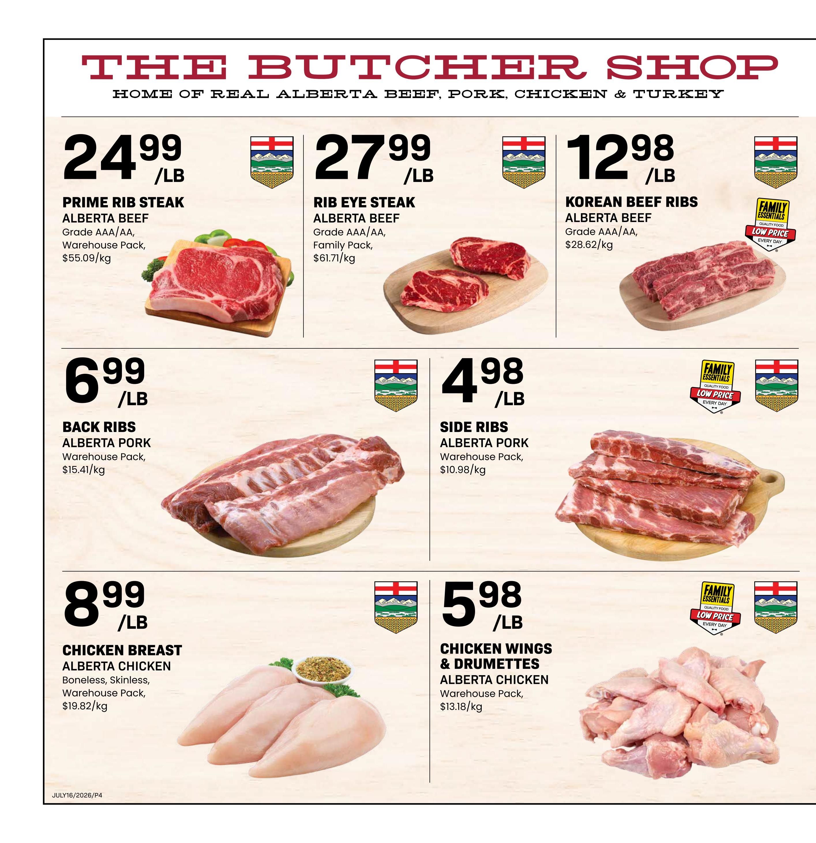 Freson Bros. Flyer July 10 to 16