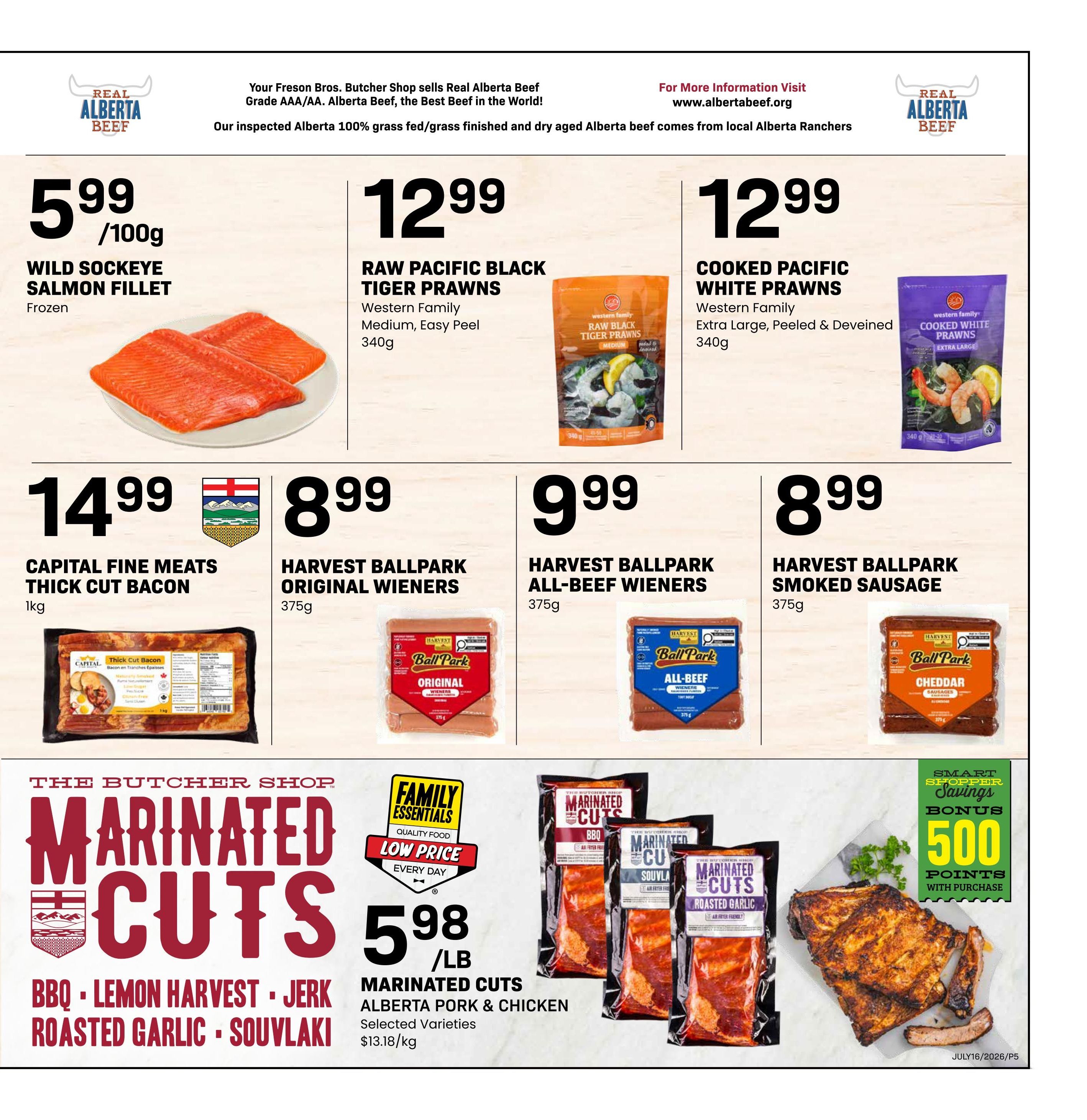 Freson Bros. Flyer July 10 to 16