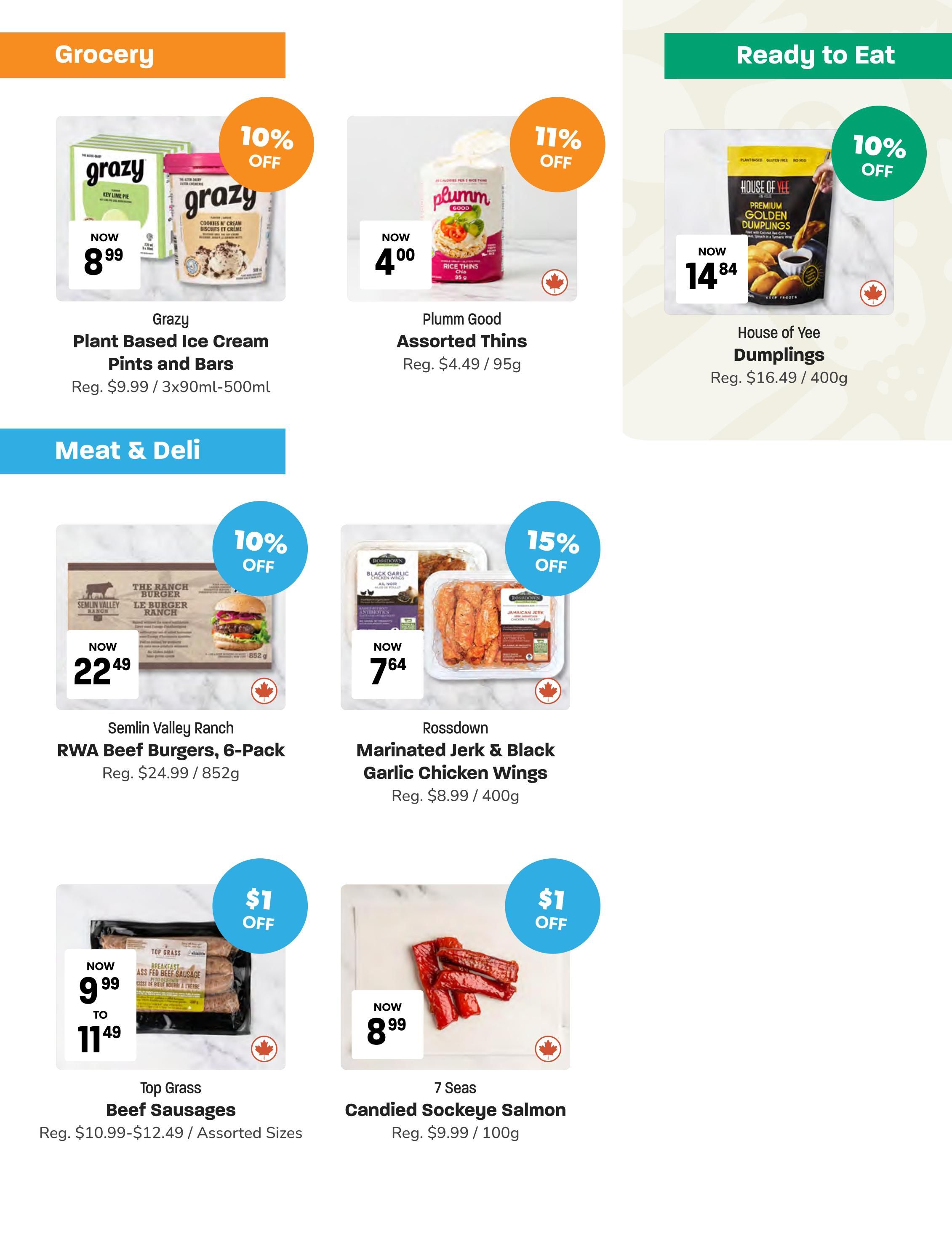 Blush Lane Organic Market Flyer July 5 to 11