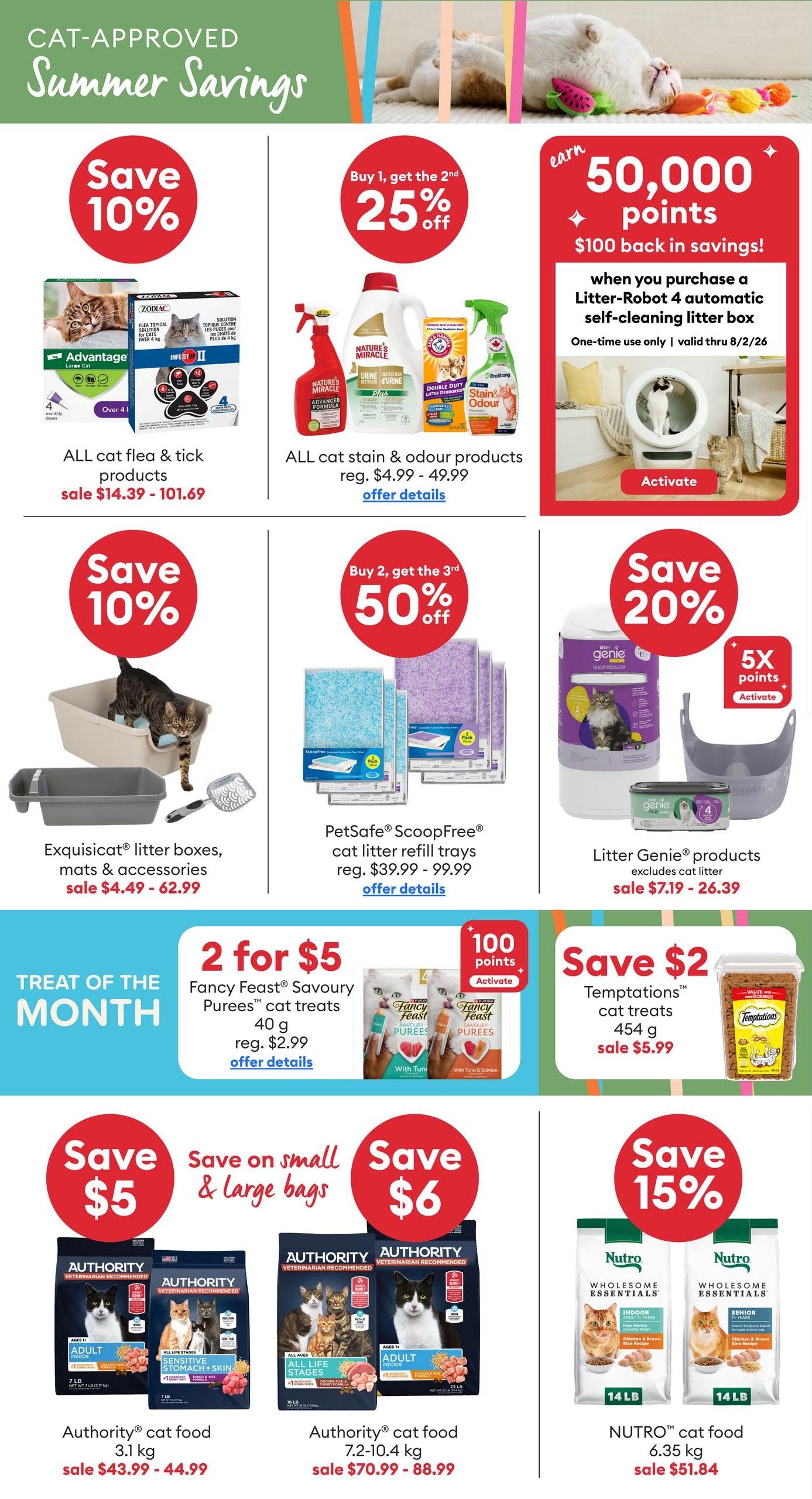 PetSmart Monthly Flyer July 6 to August 2