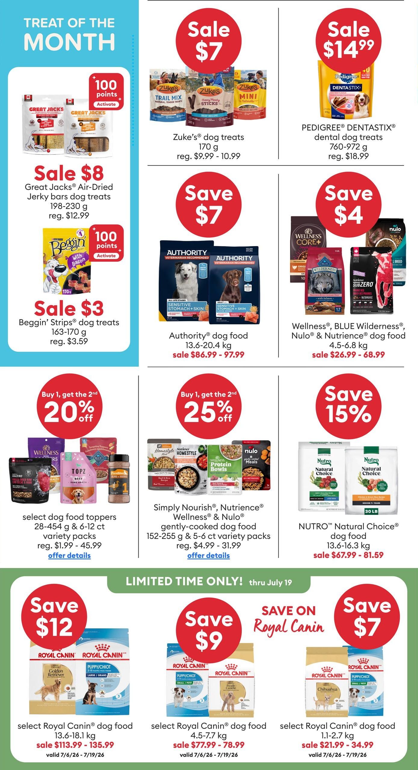 PetSmart Monthly Flyer July 6 to August 2
