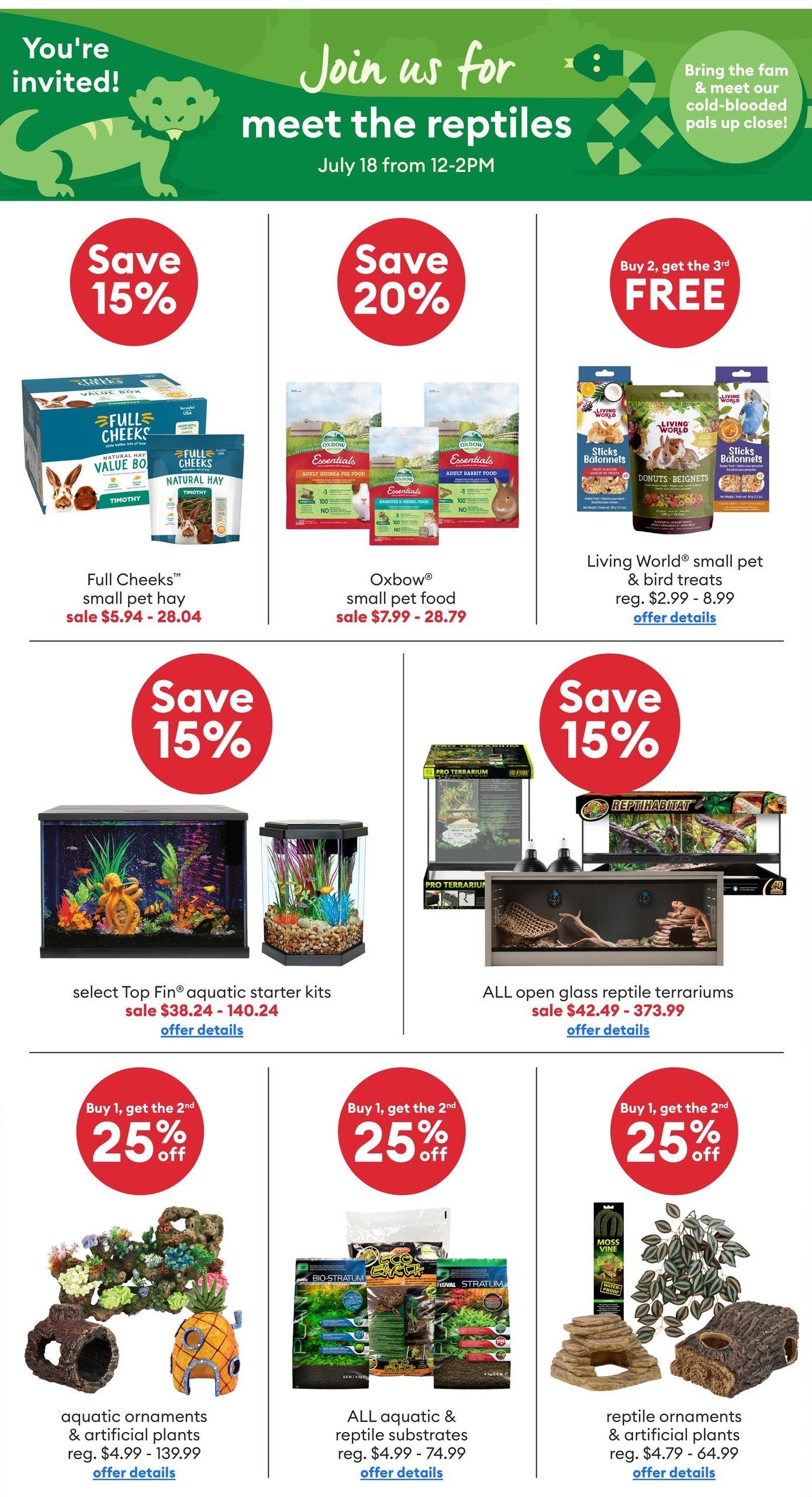 PetSmart Monthly Flyer July 6 to August 2