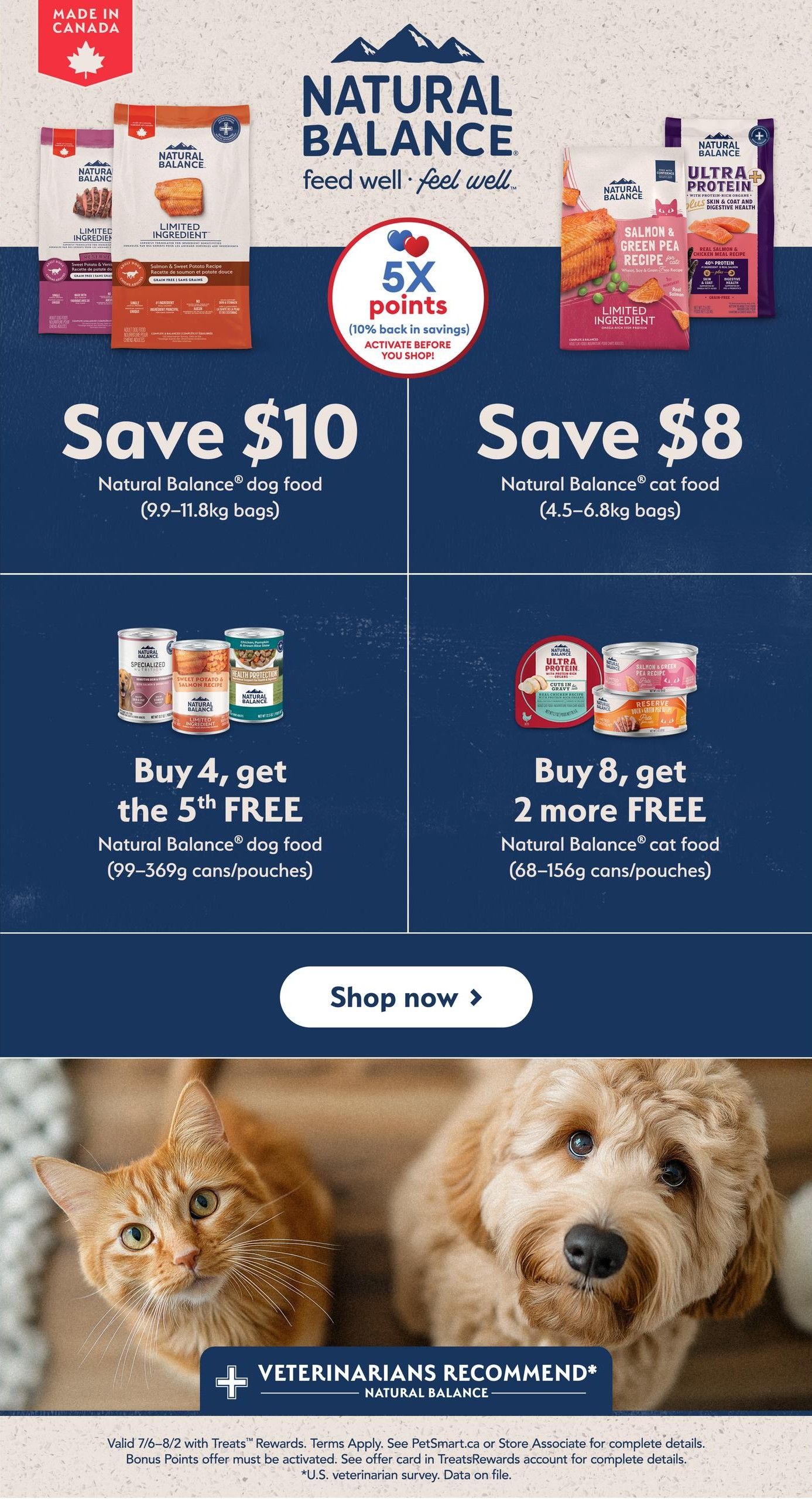 PetSmart Monthly Flyer July 6 to August 2