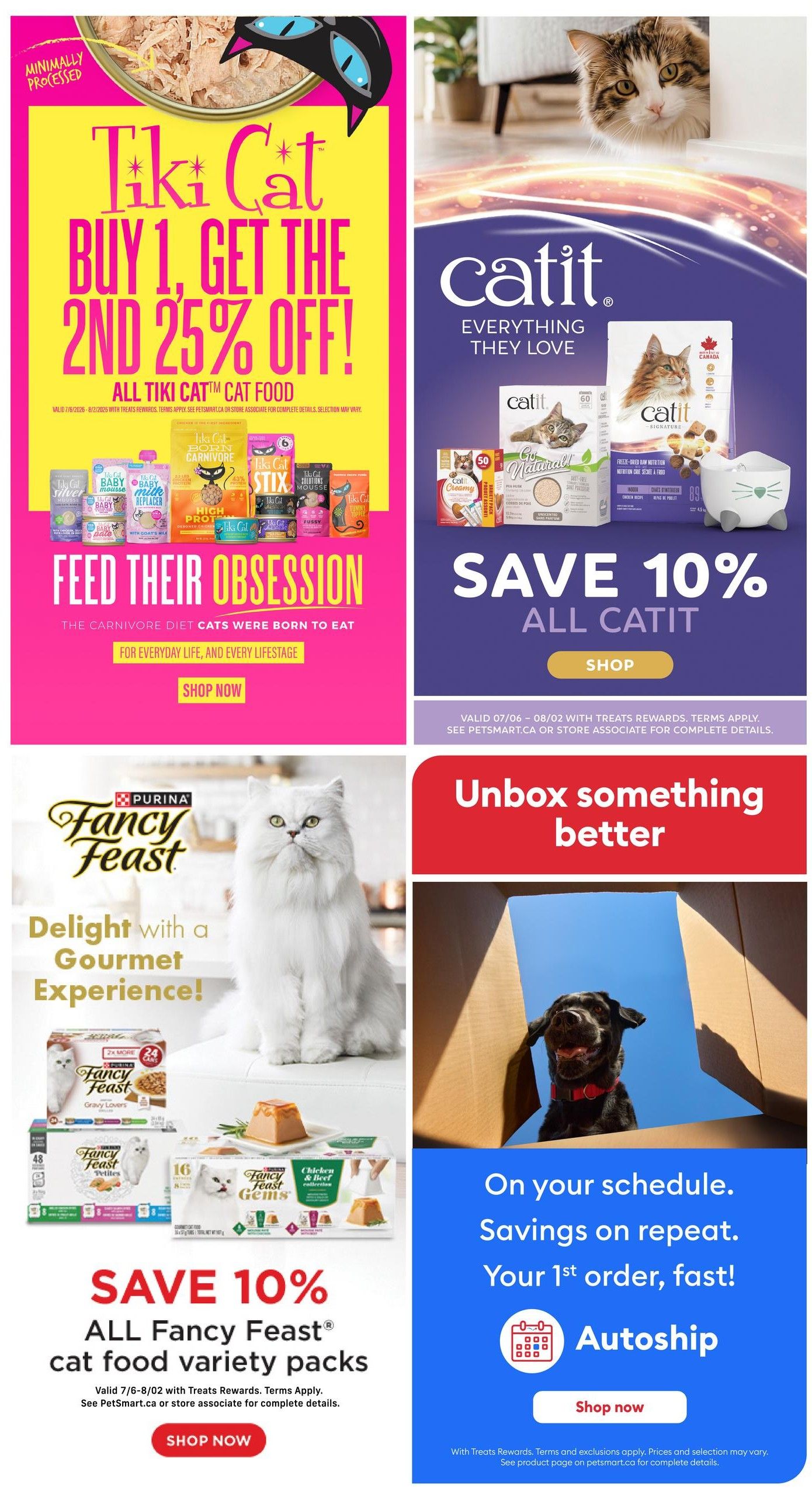 PetSmart Monthly Flyer July 6 to August 2