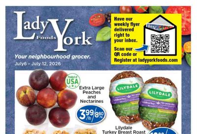 Lady York Foods Flyer July 6 to 12