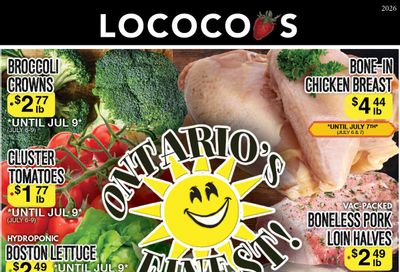 Lococo's Flyer July 6 to 9