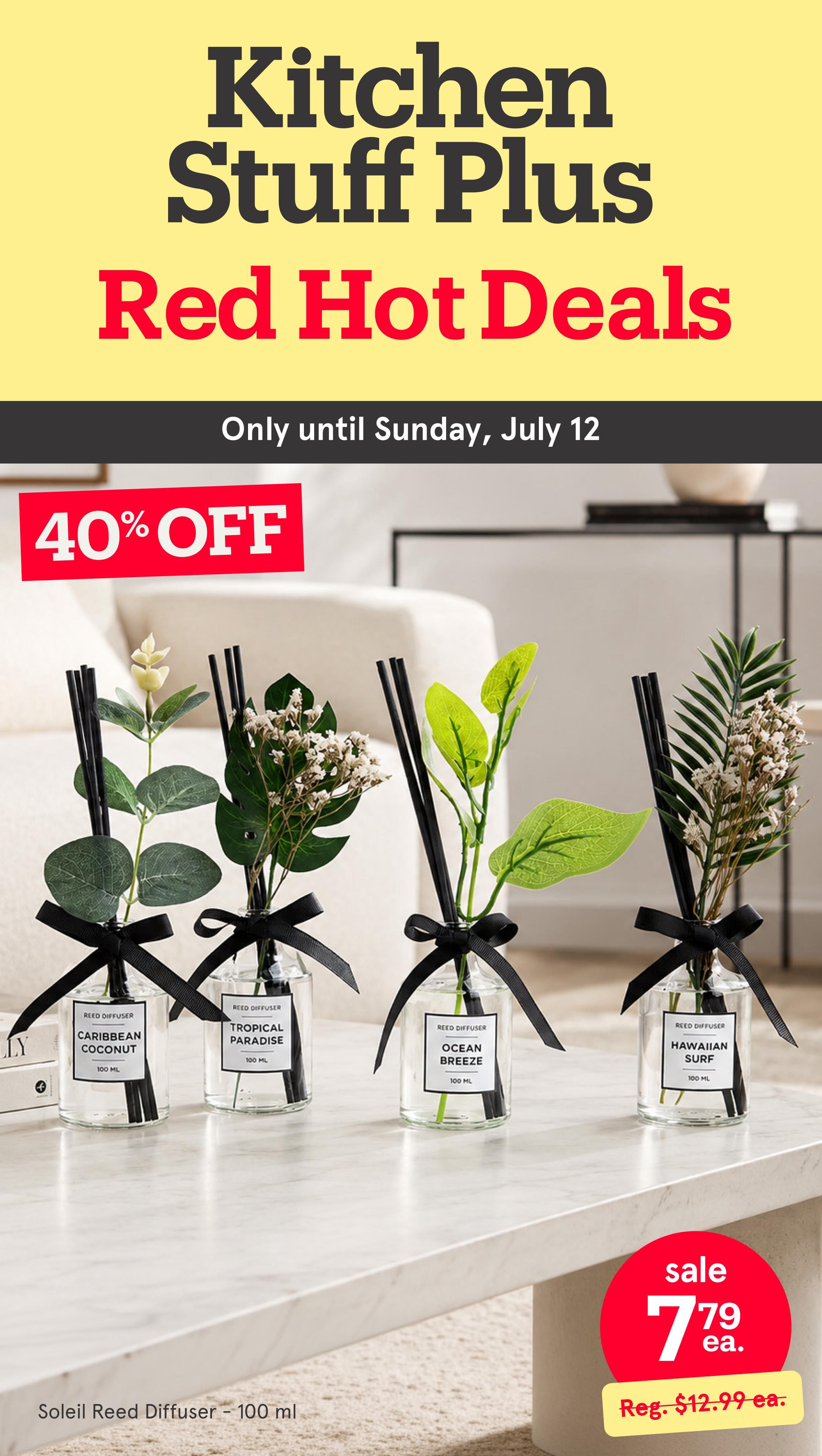 Kitchen Stuff Plus Red Hot Deals Flyer July 6 to 12