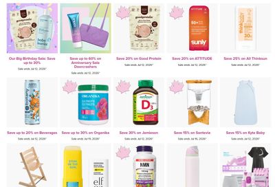 Well.ca Weekly Sales July 6 to 12
