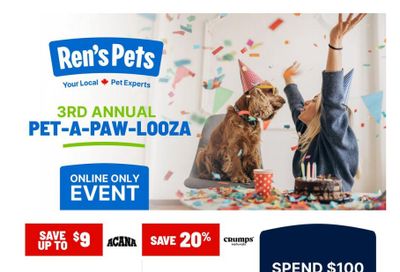 Ren's Pets Flyer July 6 to 8