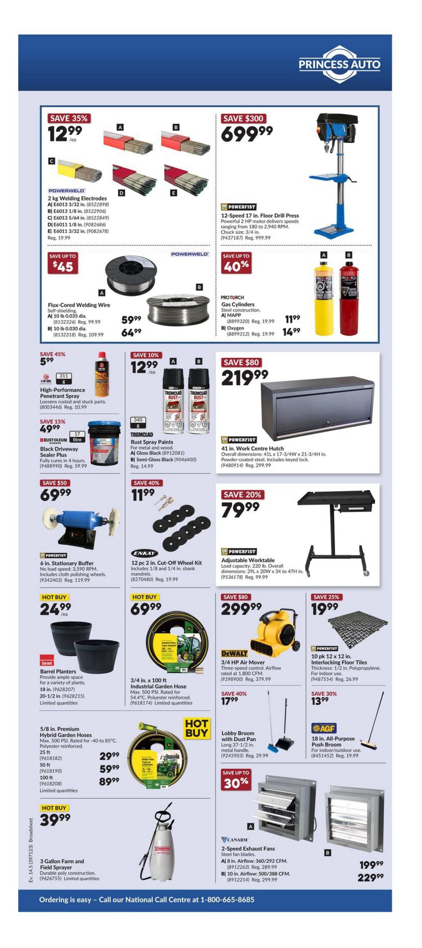 Princess Auto Flyer July 7 to 19