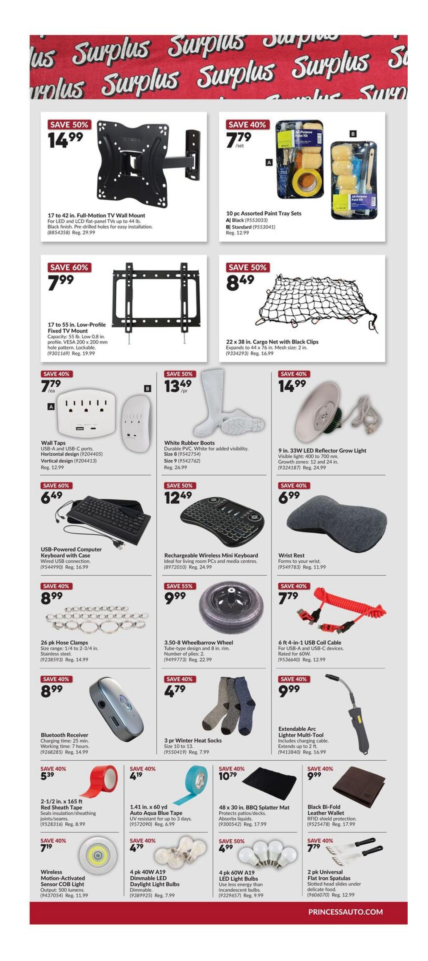 Princess Auto Flyer July 7 to 19