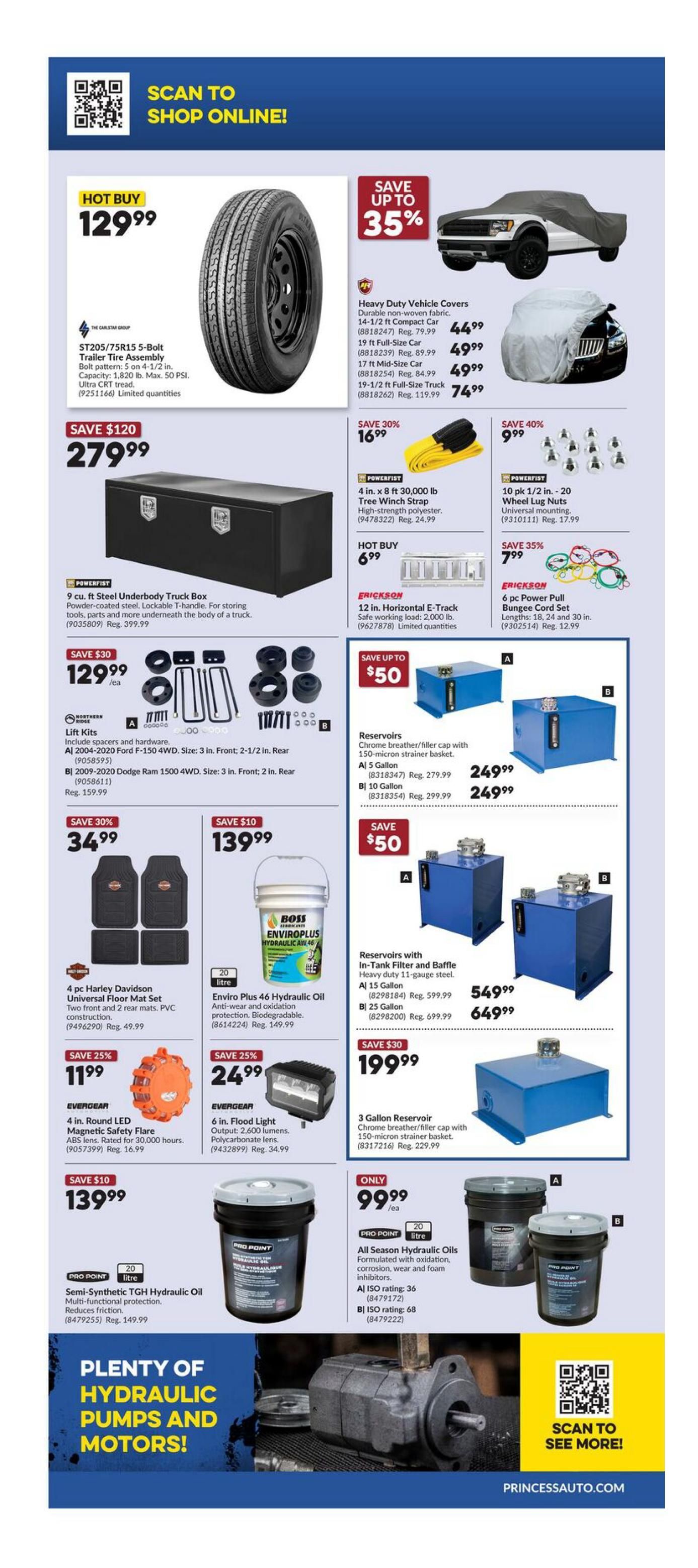 Princess Auto Flyer July 7 to 19