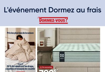 Dormez-vous Flyer July 8 to 14