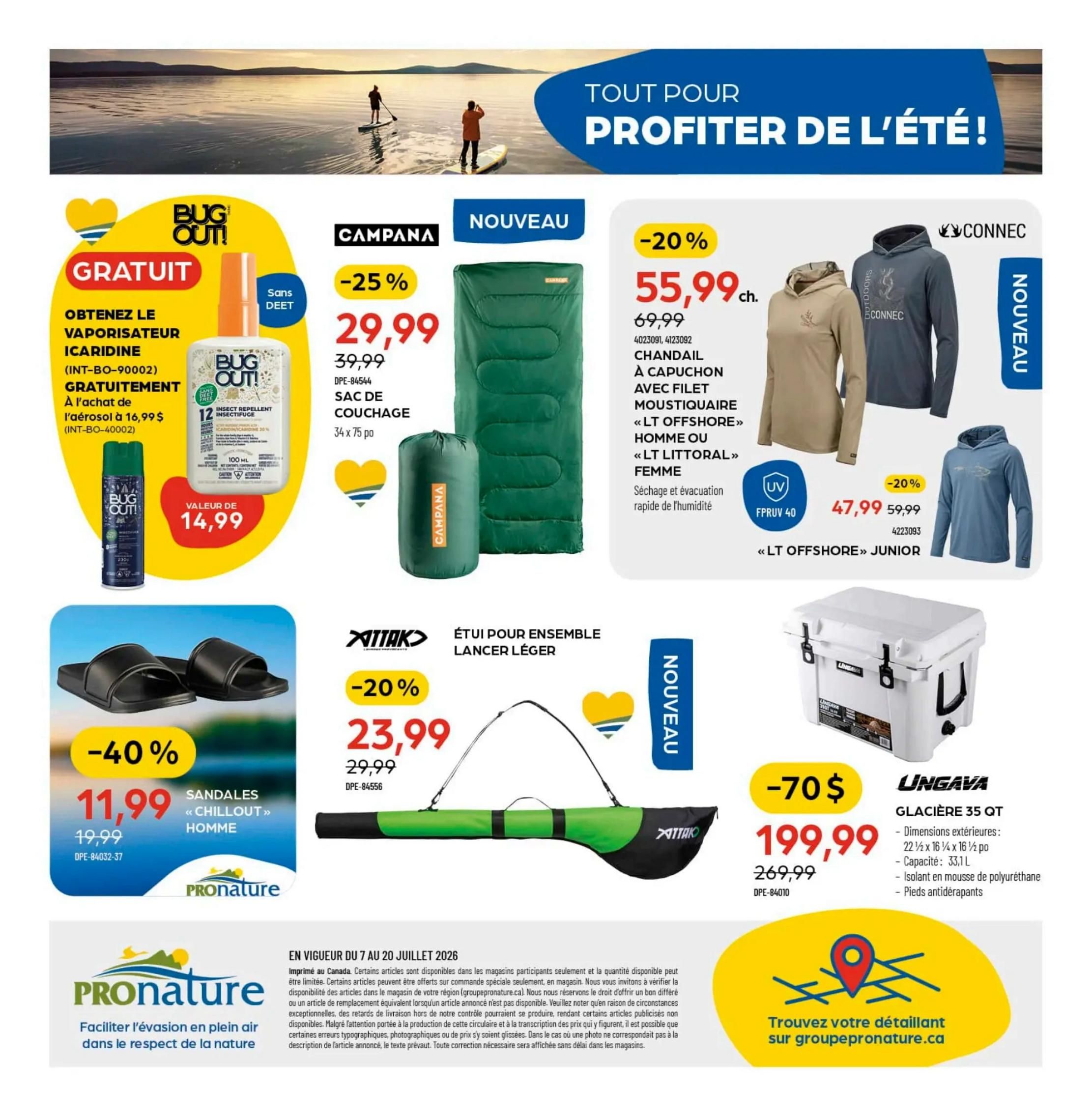 Pronature Flyer July 7 to 13