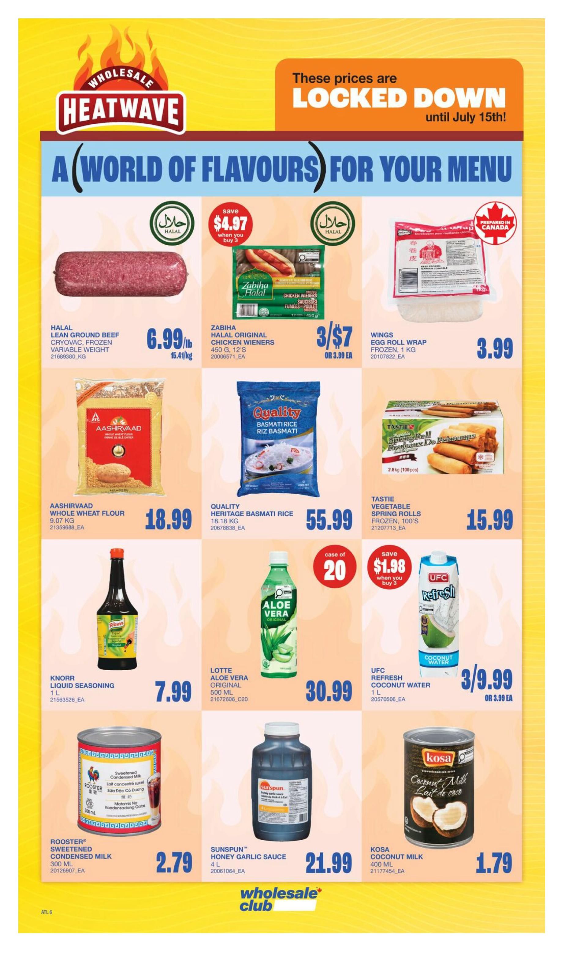 Wholesale Club (Atlantic) Flyer July 2 to 8