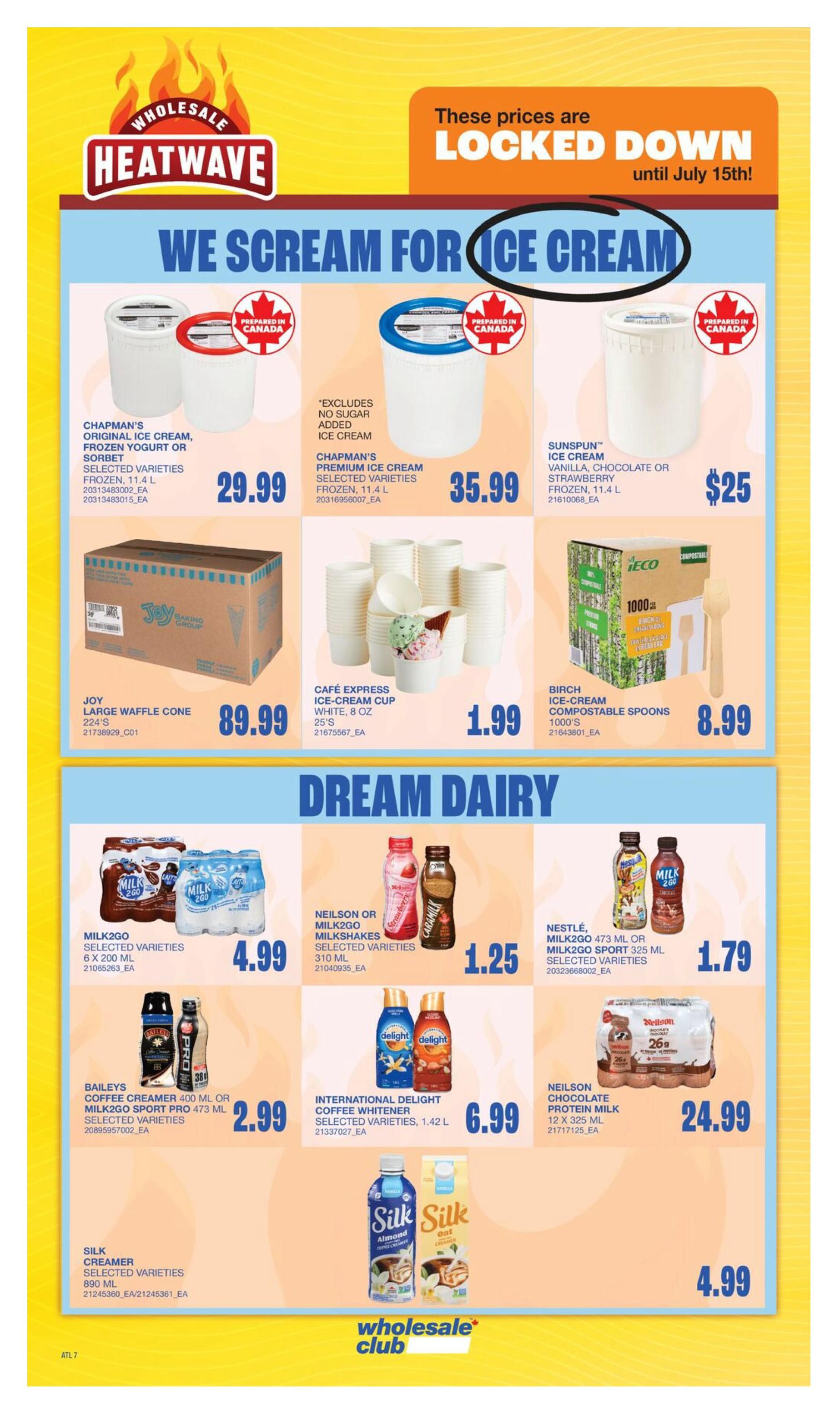 Wholesale Club (Atlantic) Flyer July 2 to 8