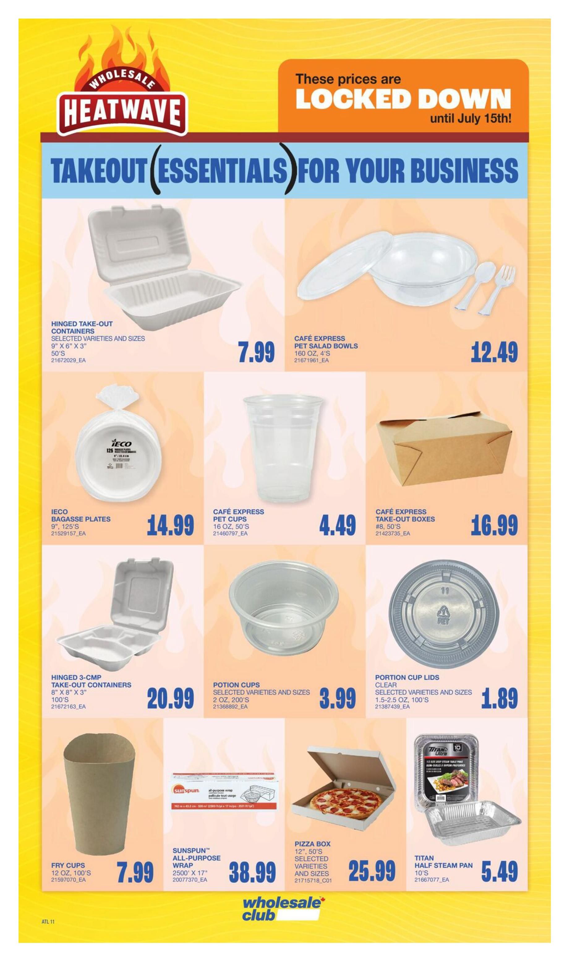 Wholesale Club (Atlantic) Flyer July 2 to 8