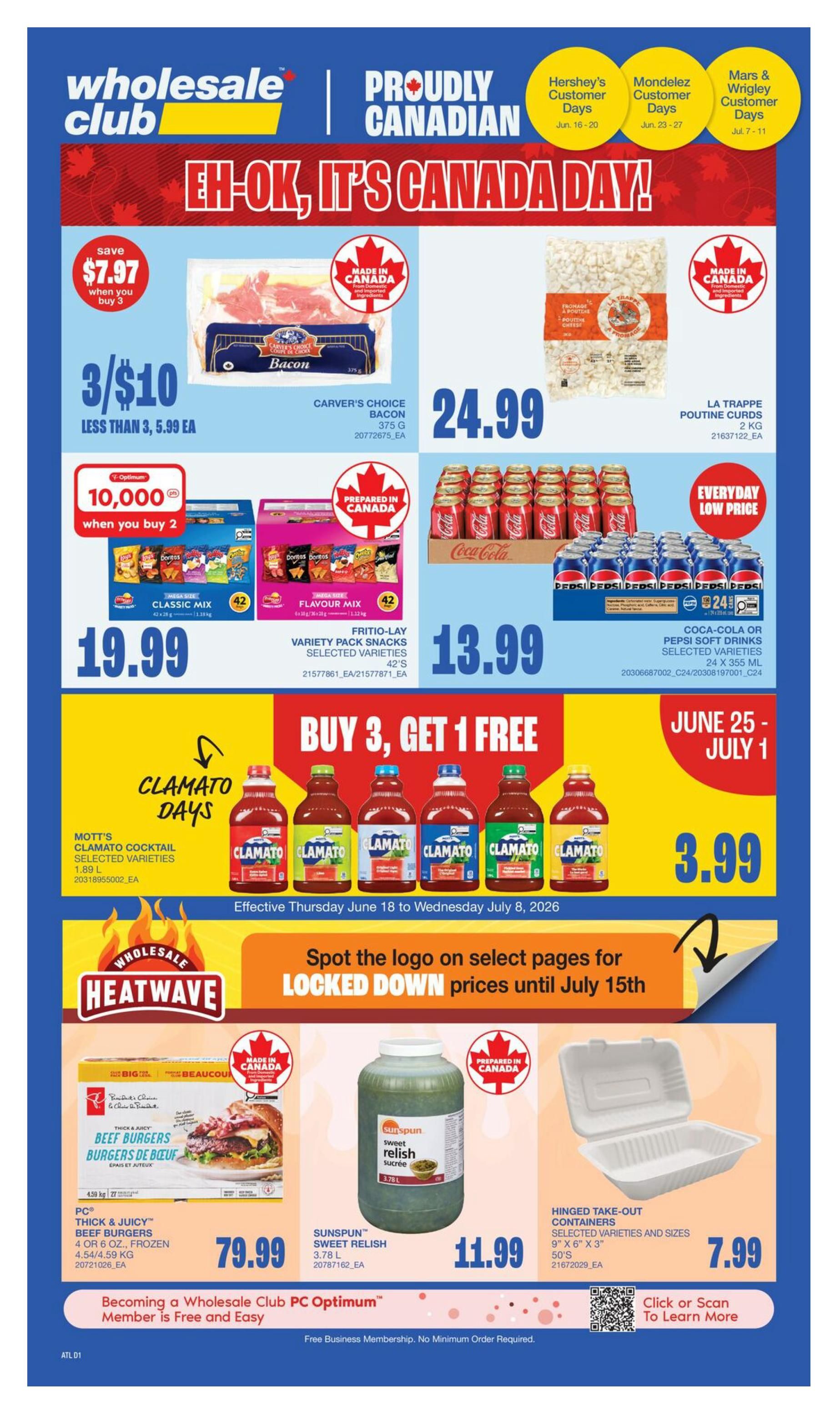 Wholesale Club (Atlantic) Flyer July 2 to 8