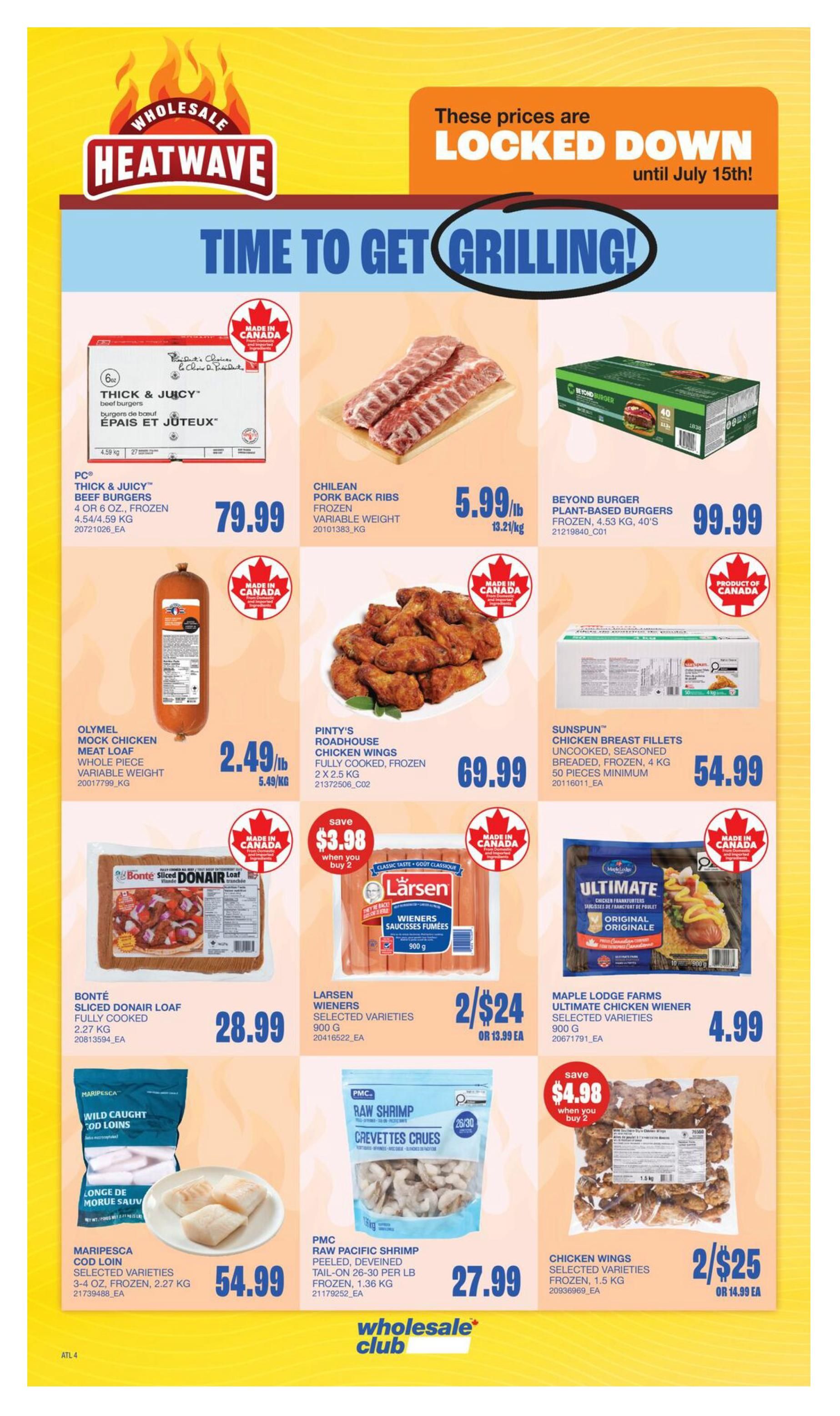 Wholesale Club (Atlantic) Flyer July 2 to 8