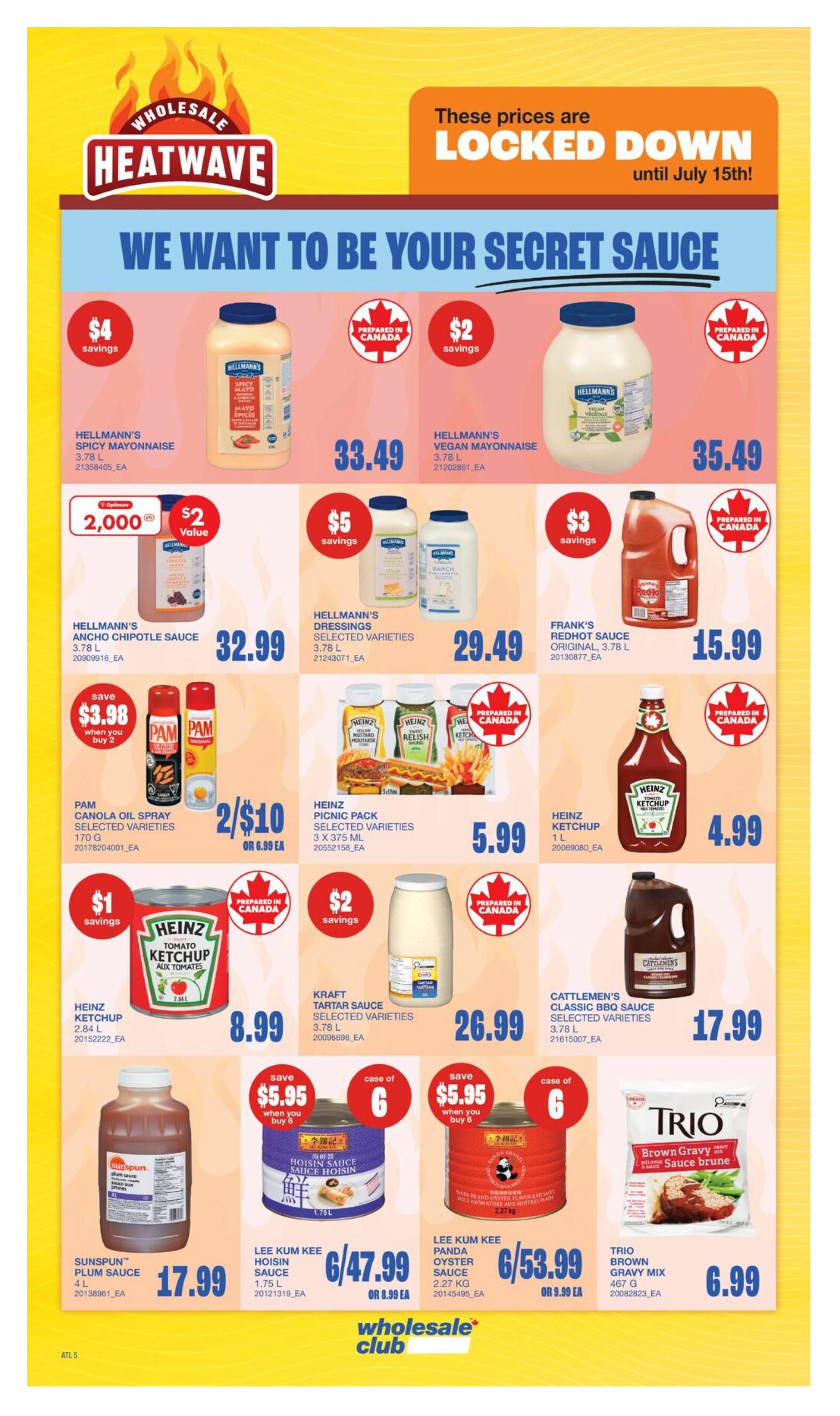 Wholesale Club (Atlantic) Flyer July 2 to 8