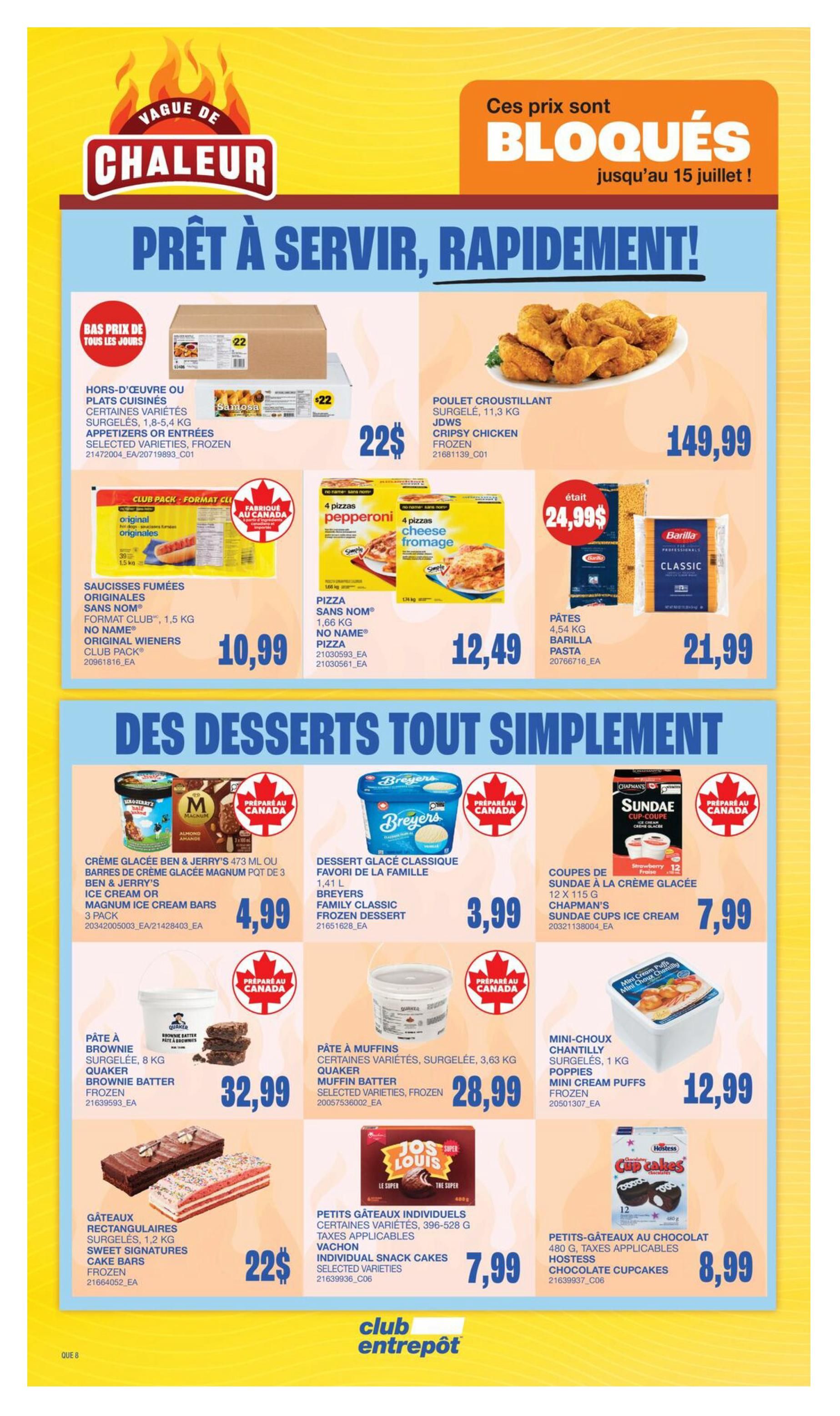 Wholesale Club (QC) Flyer July 2 to 8
