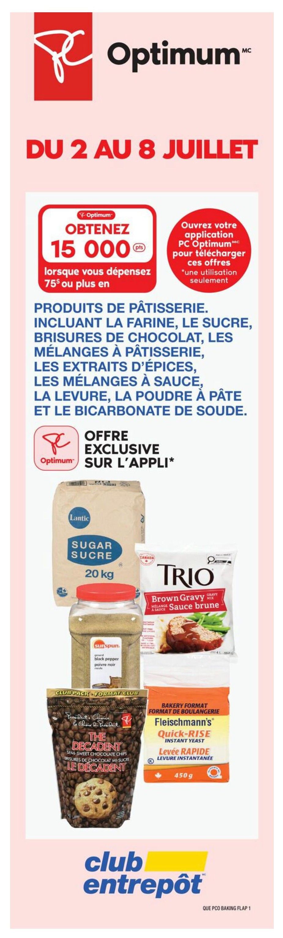 Wholesale Club (QC) Flyer July 2 to 8
