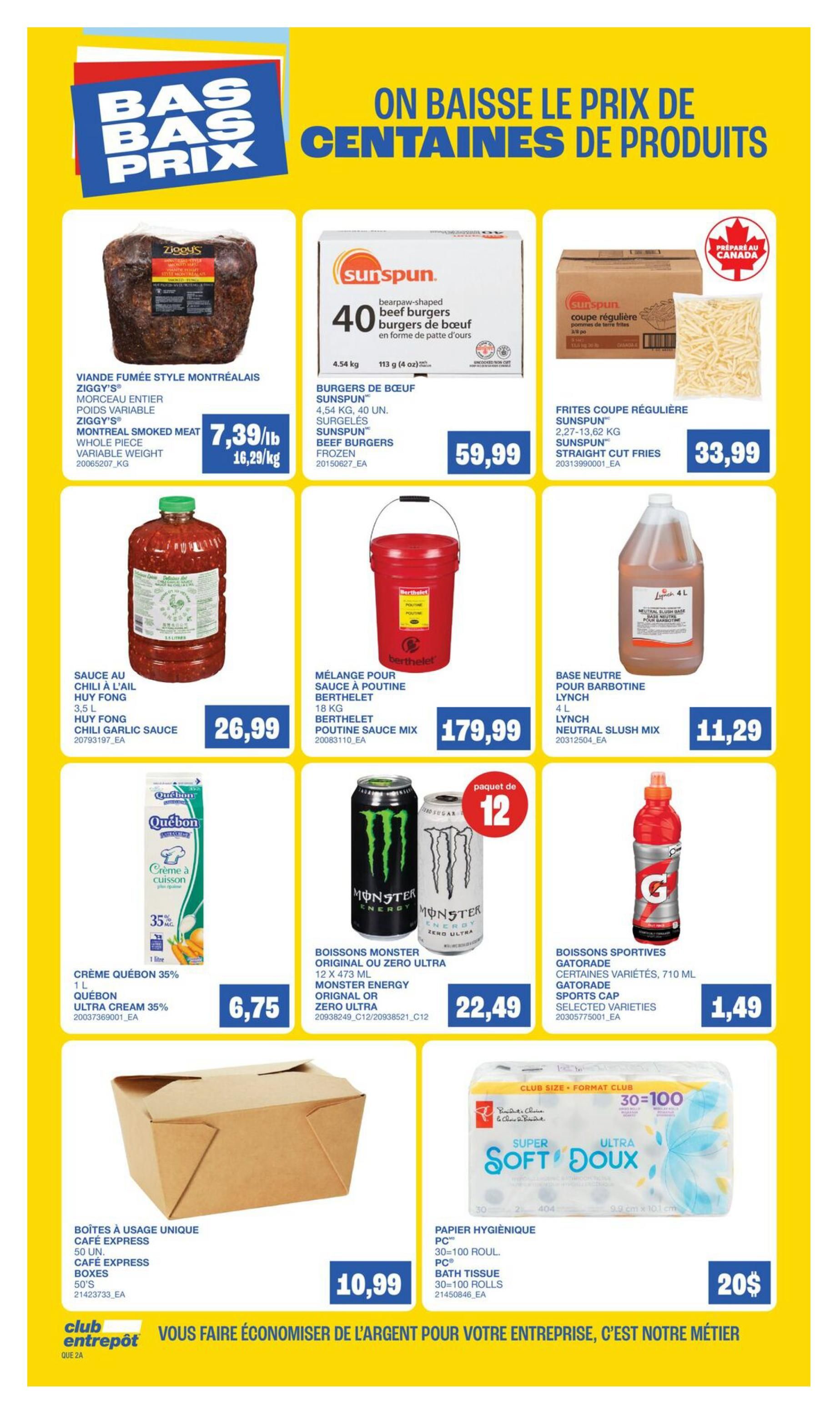Wholesale Club (QC) Flyer July 2 to 8