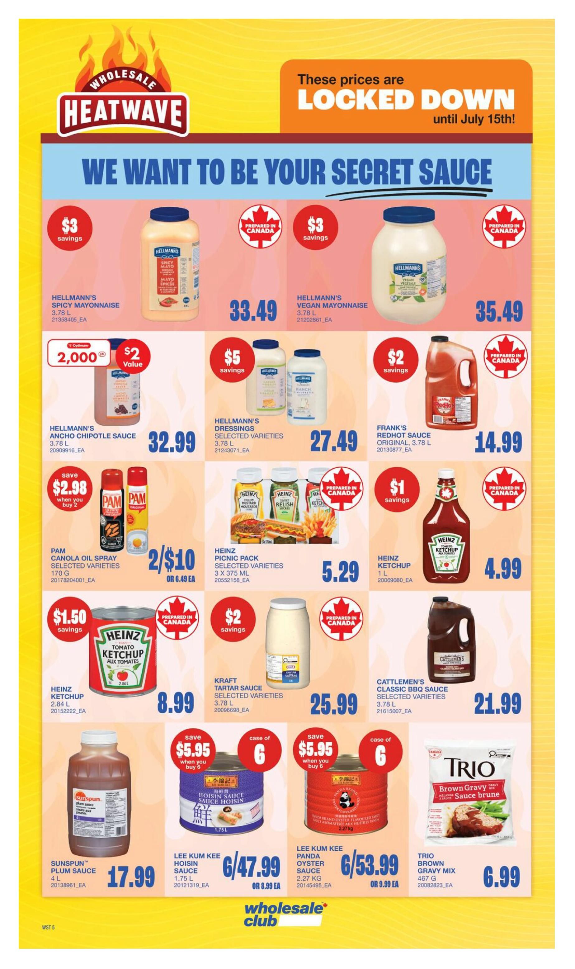 Wholesale Club (West) Flyer July 2 to 8