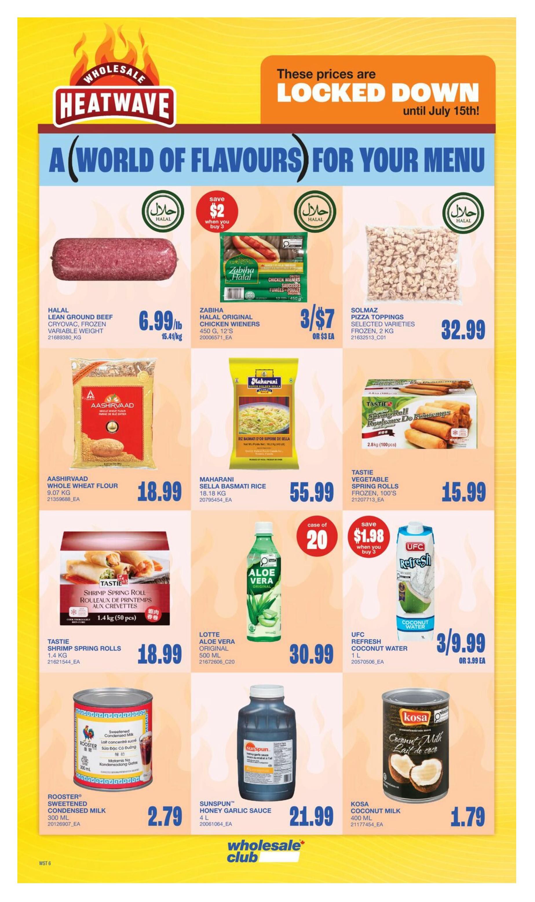 Wholesale Club (West) Flyer July 2 to 8