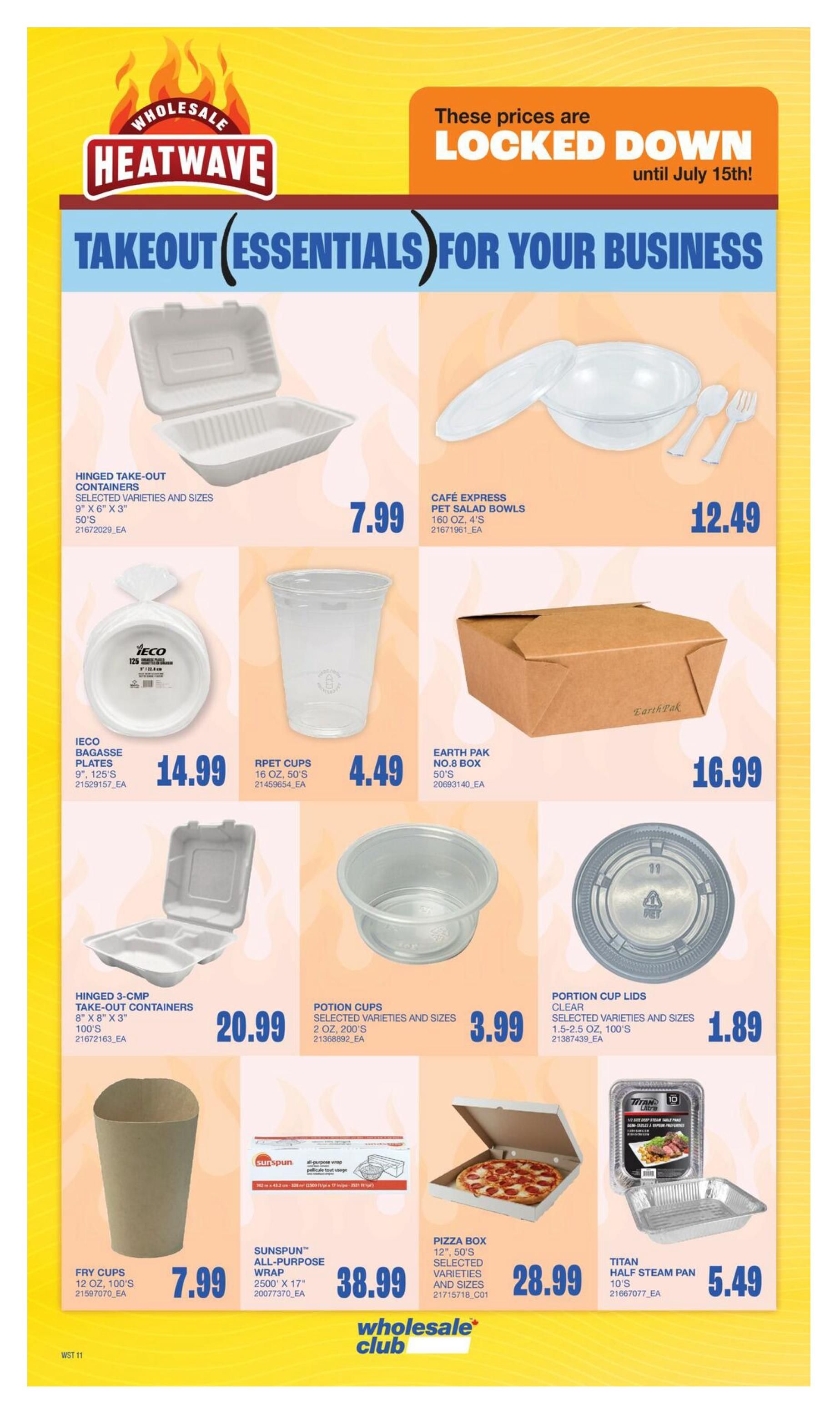 Wholesale Club (West) Flyer July 2 to 8