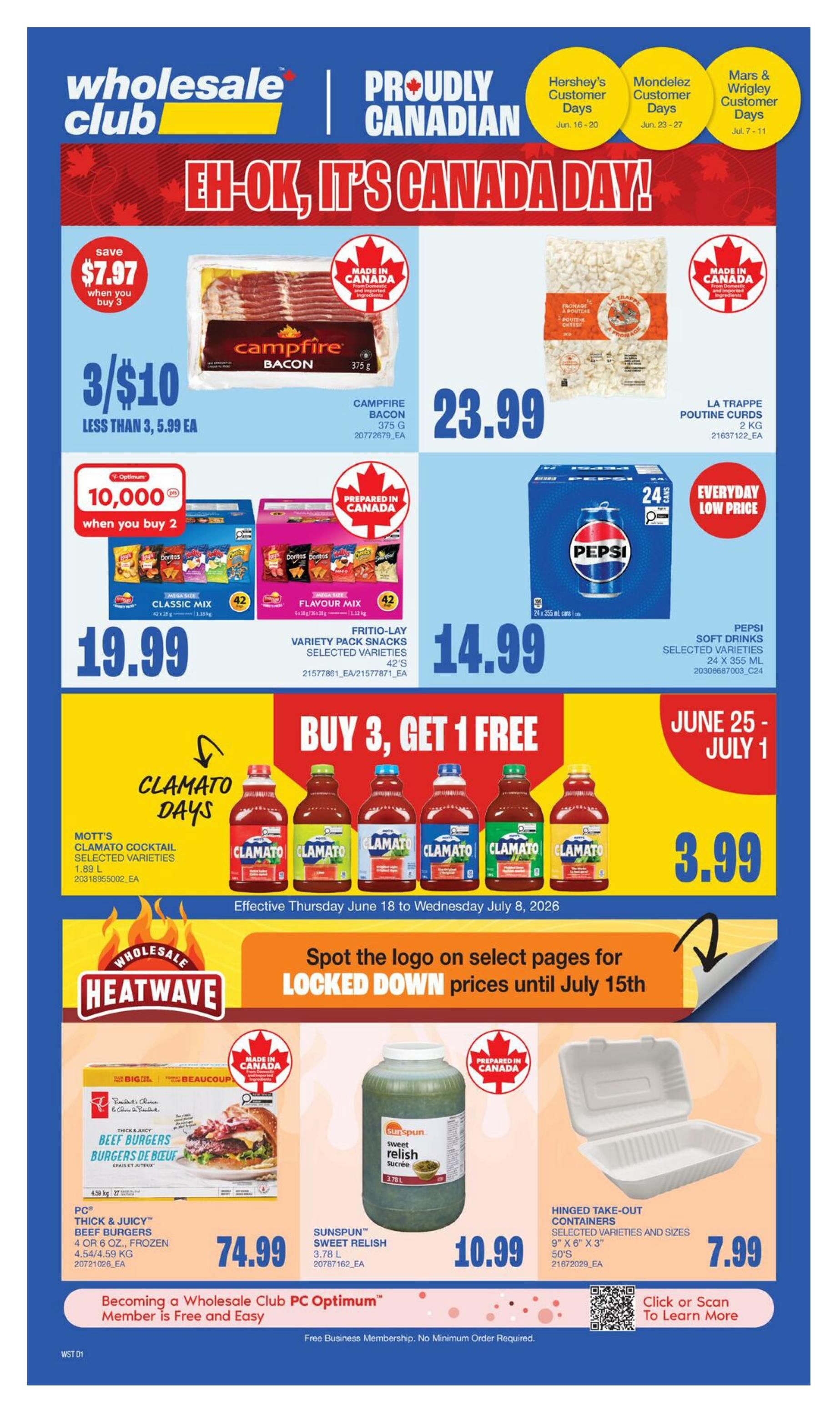 Wholesale Club (West) Flyer July 2 to 8